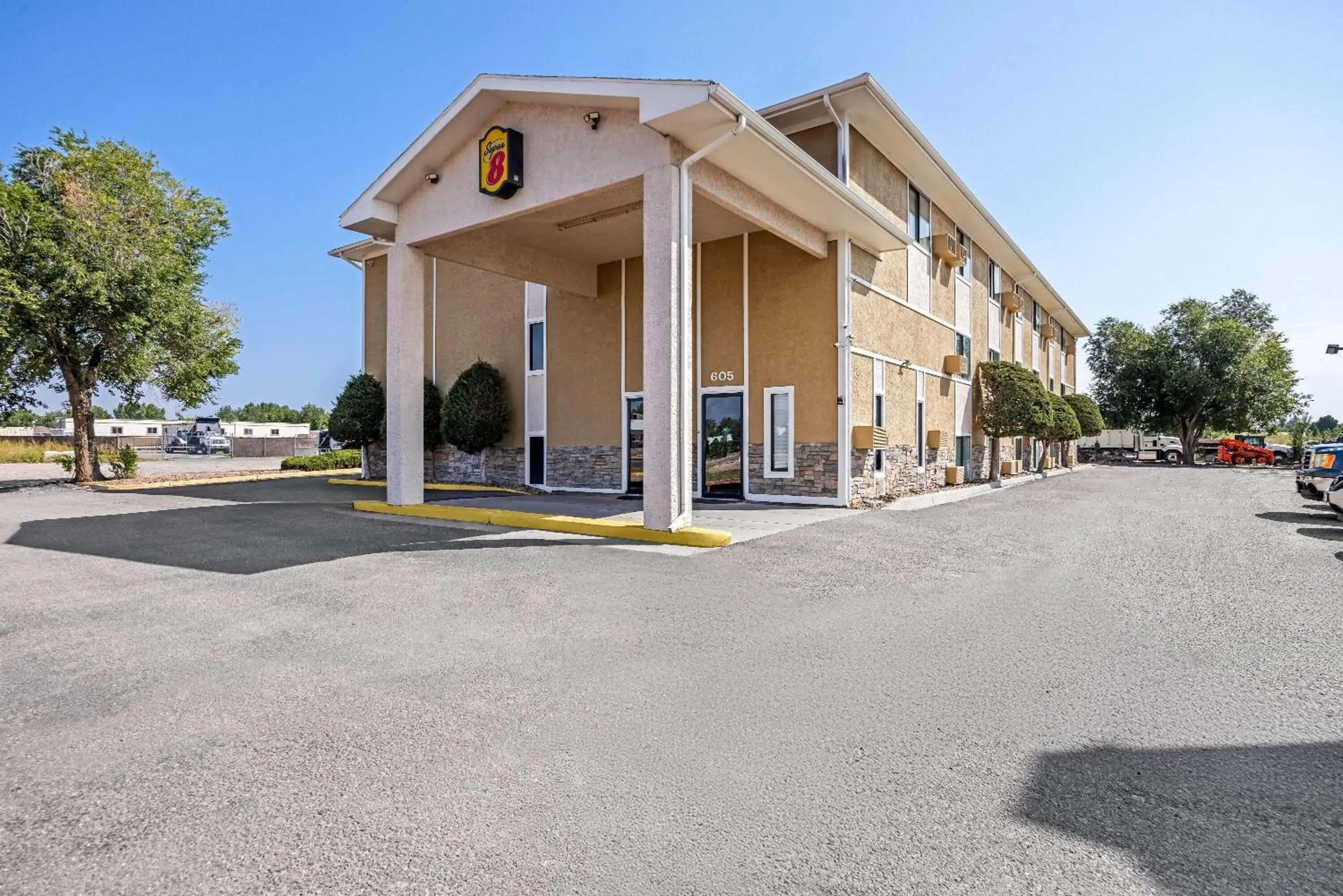 Property building in Super 8 by Wyndham Colorado Springs Peterson Space Force