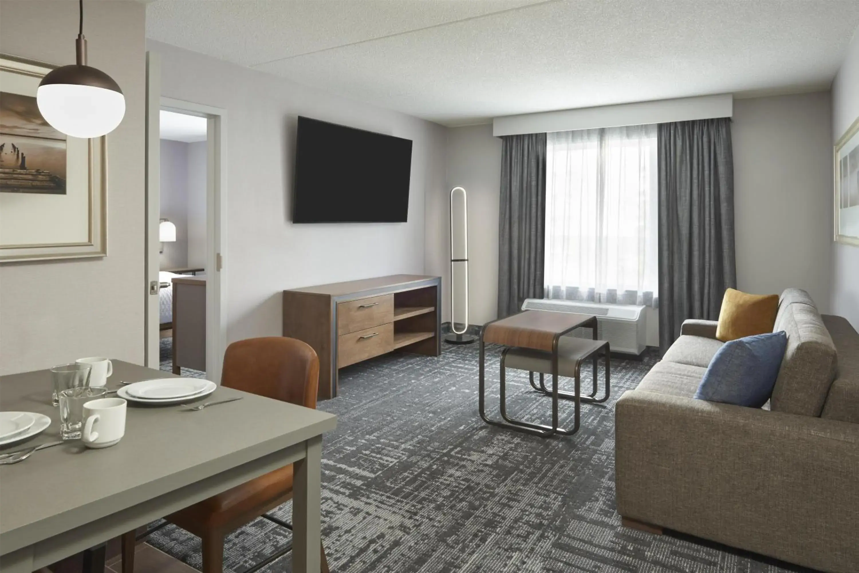 Living room in Homewood Suites by Hilton Toronto Vaughan Living room in Homewood Suites by Hilton Toronto Vaughan