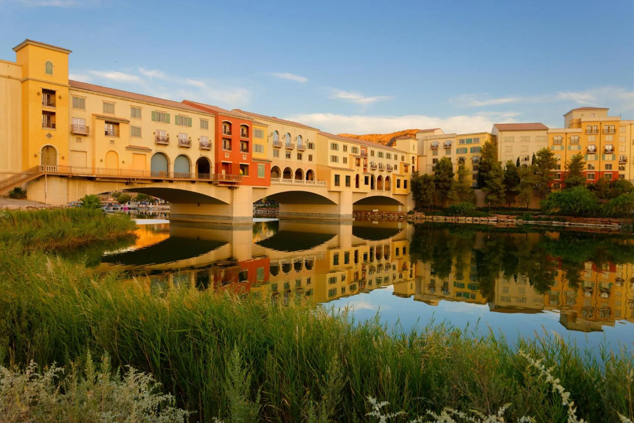 Property building in Hilton Lake Las Vegas Resort & Spa