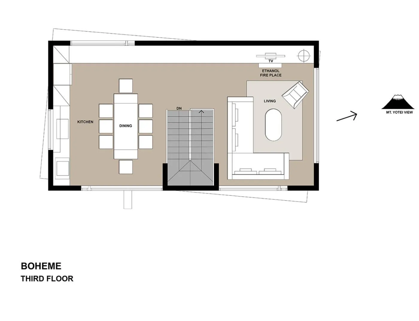 Floor plan in Boheme by H2 Life