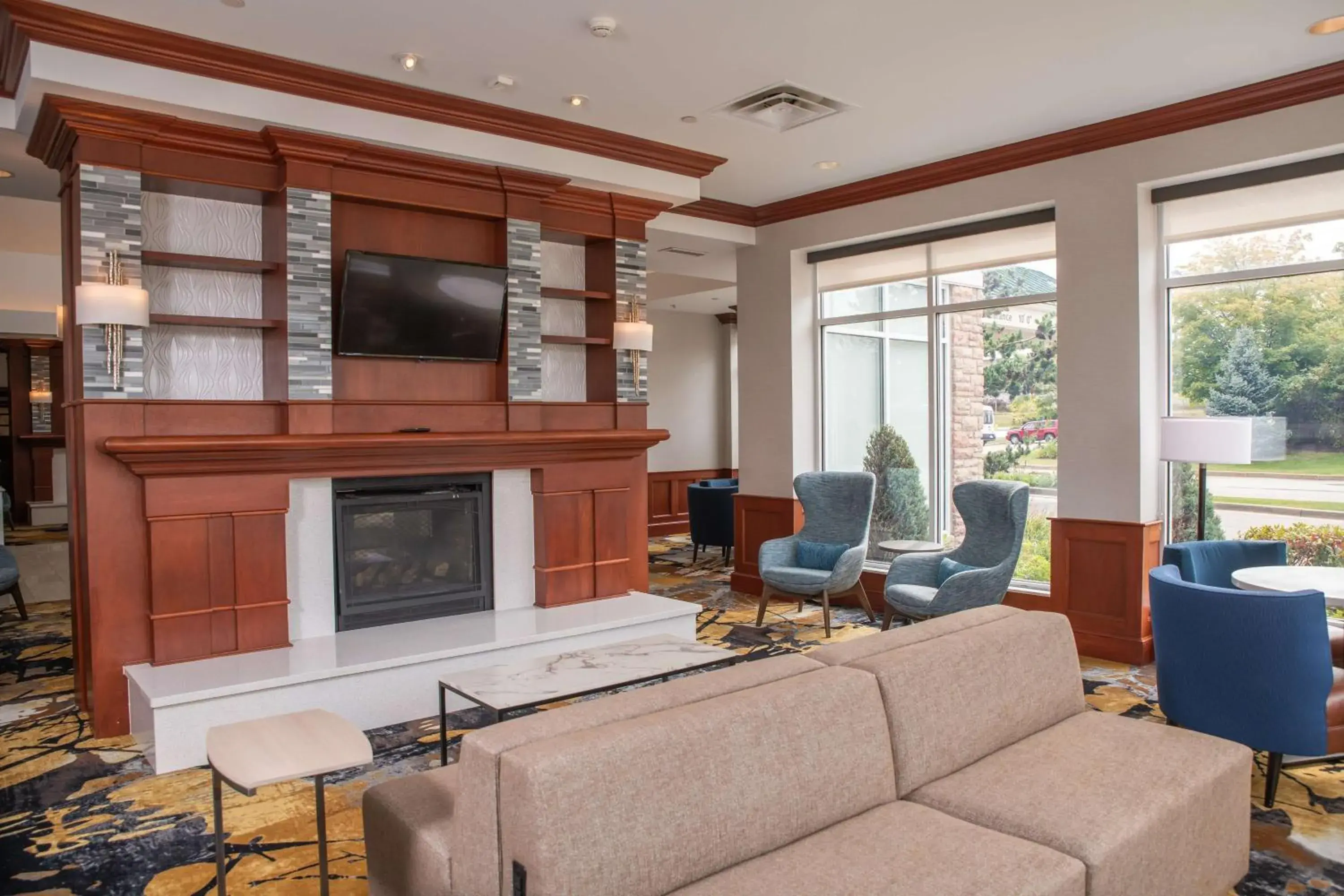 Lobby or reception in Hilton Garden Inn Erie Lobby or reception in Hilton Garden Inn Erie