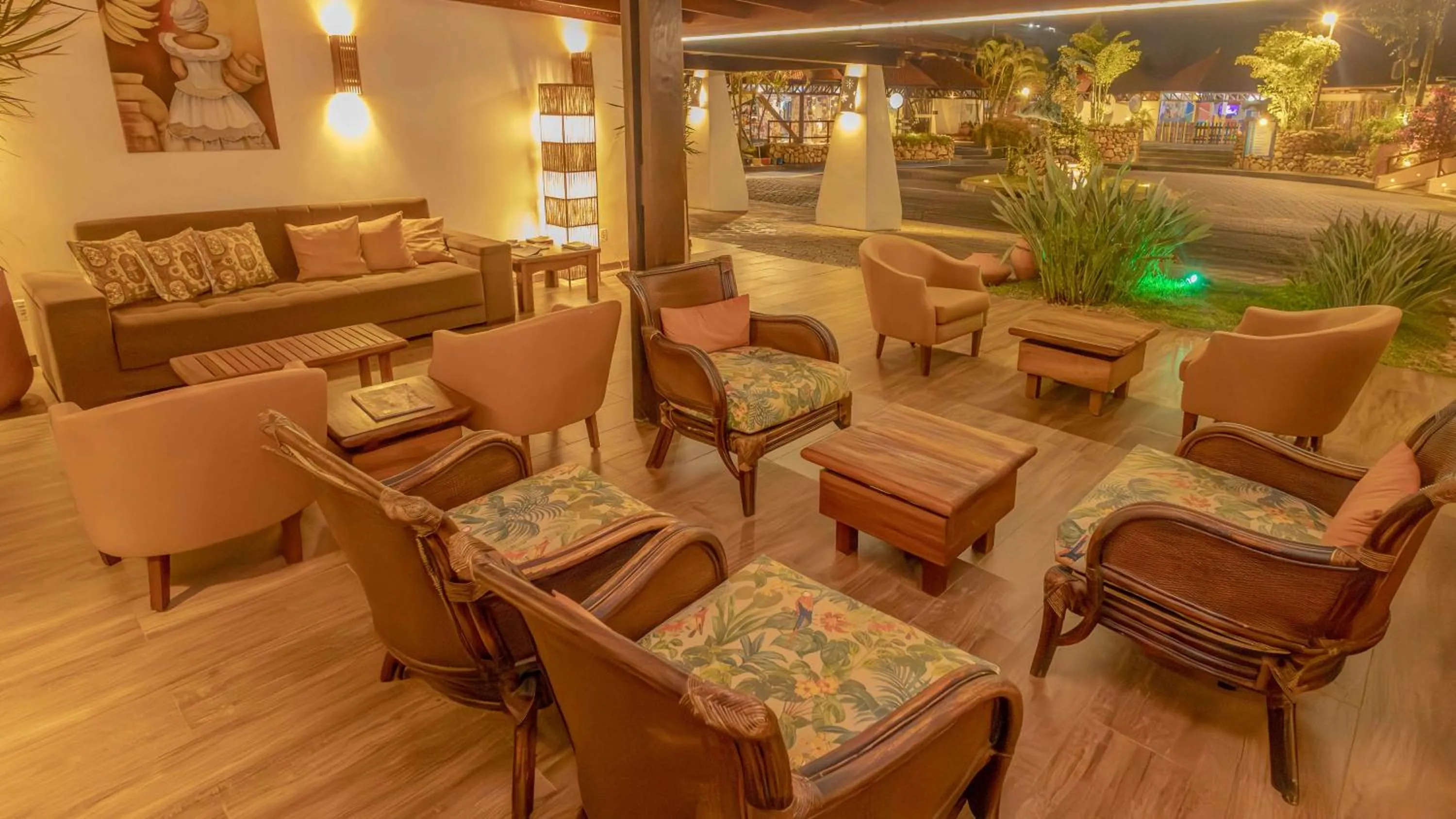 Living room in Jardim Atlântico Beach Resort