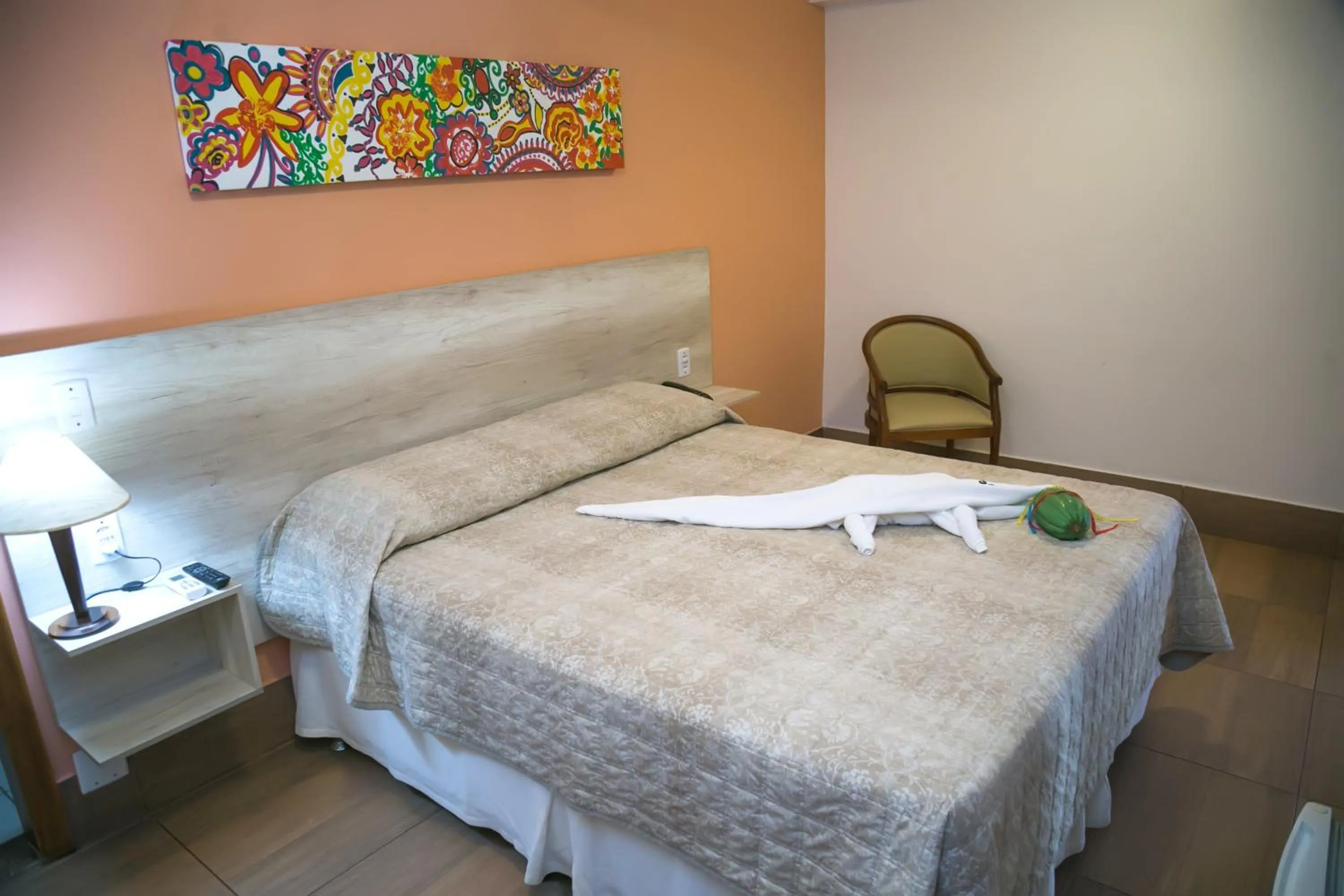 Bed in Jardim Atlântico Beach Resort