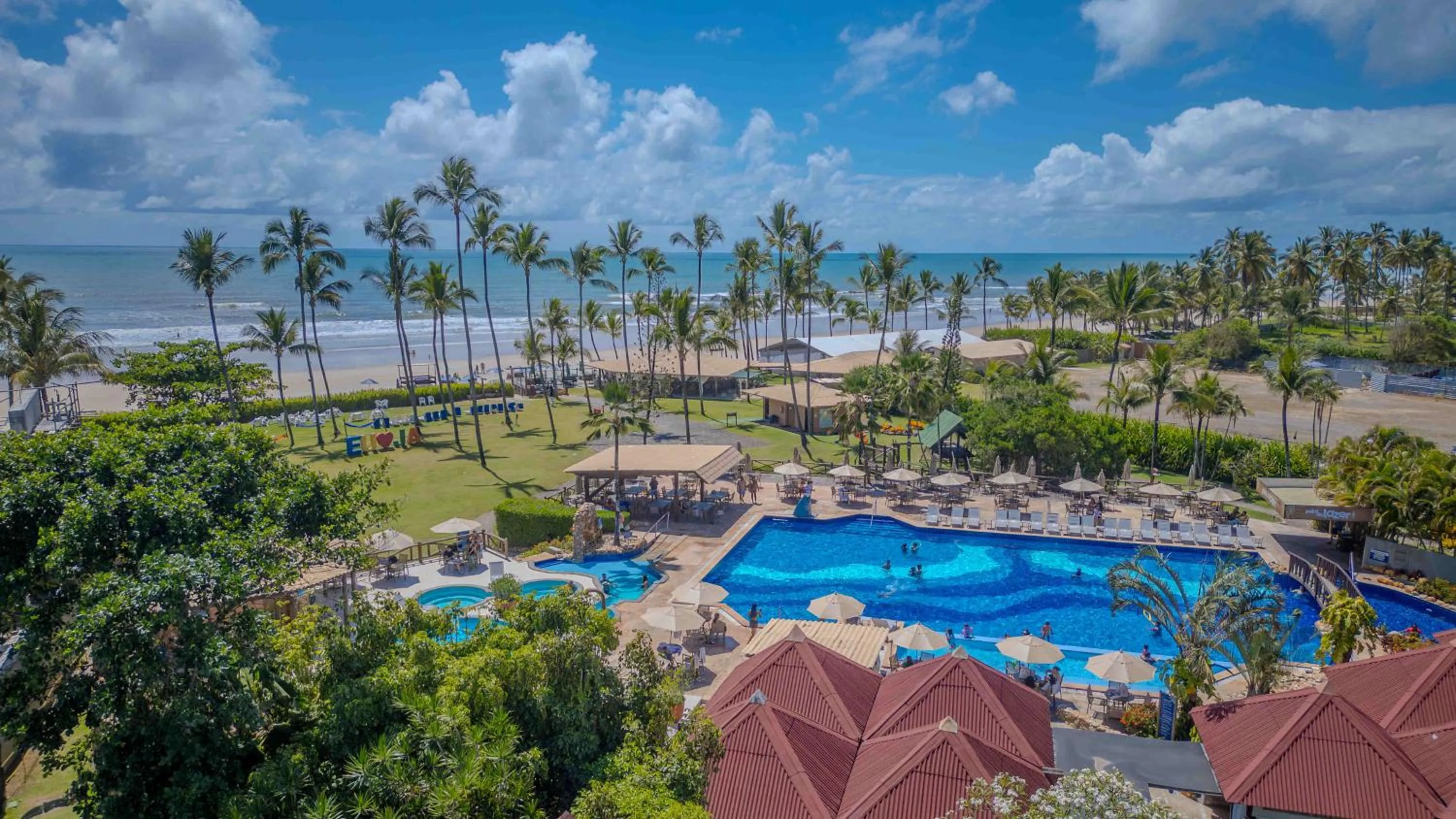 Bird's eye view in Jardim Atlântico Beach Resort