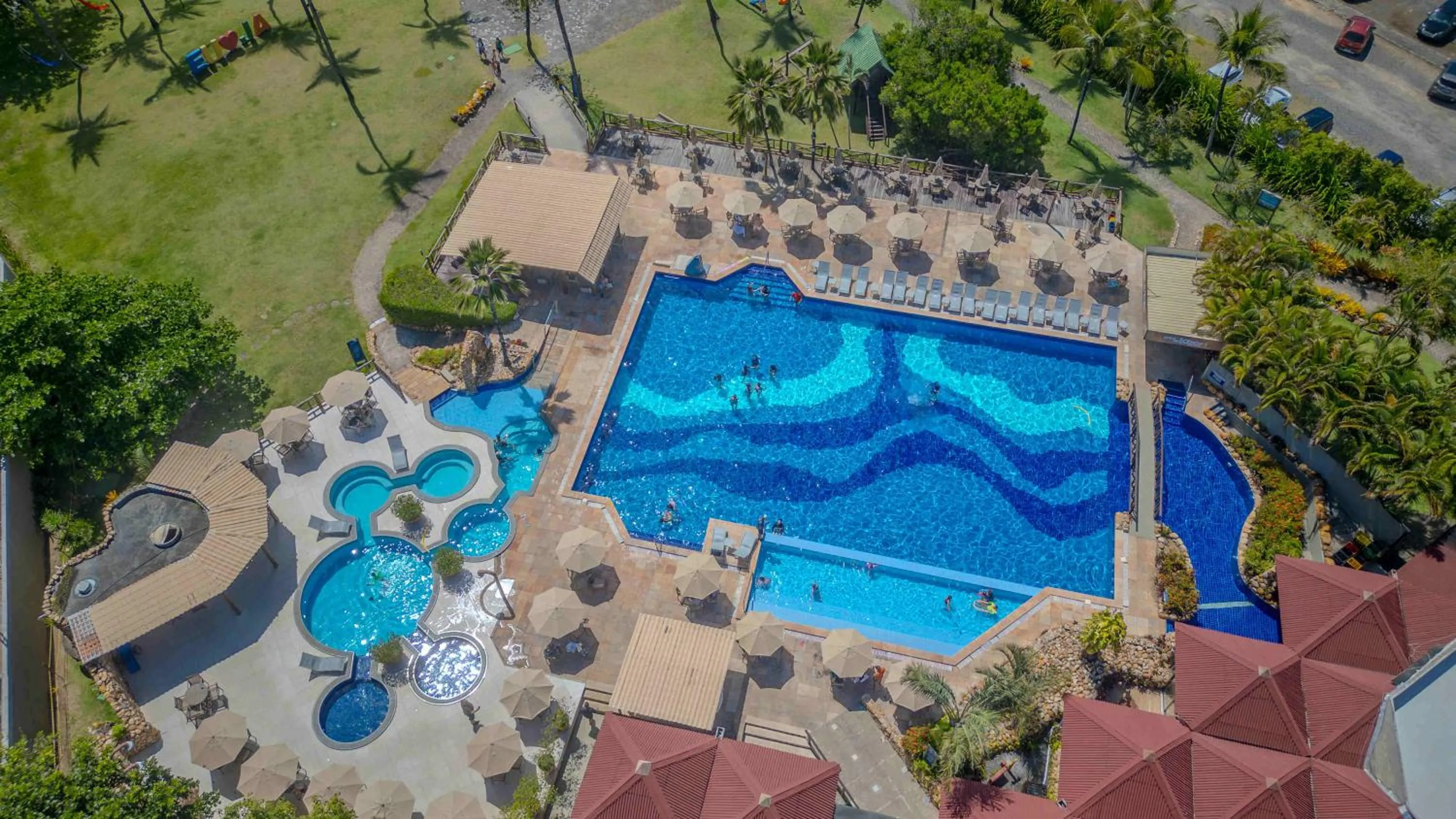 Bird's eye view in Jardim Atlântico Beach Resort