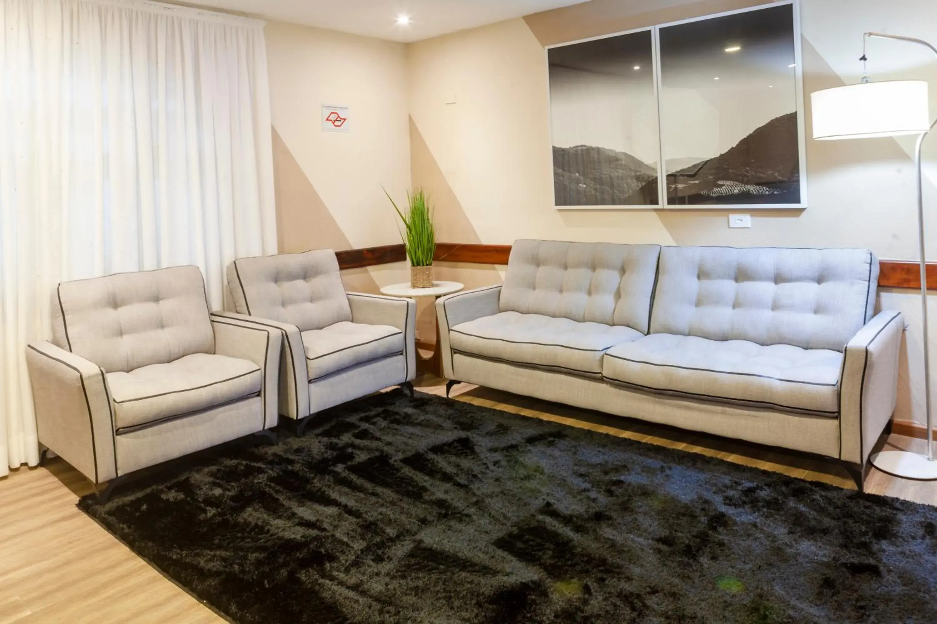 Living room in Hotel Leão da Montanha Living room in Hotel Leão da Montanha