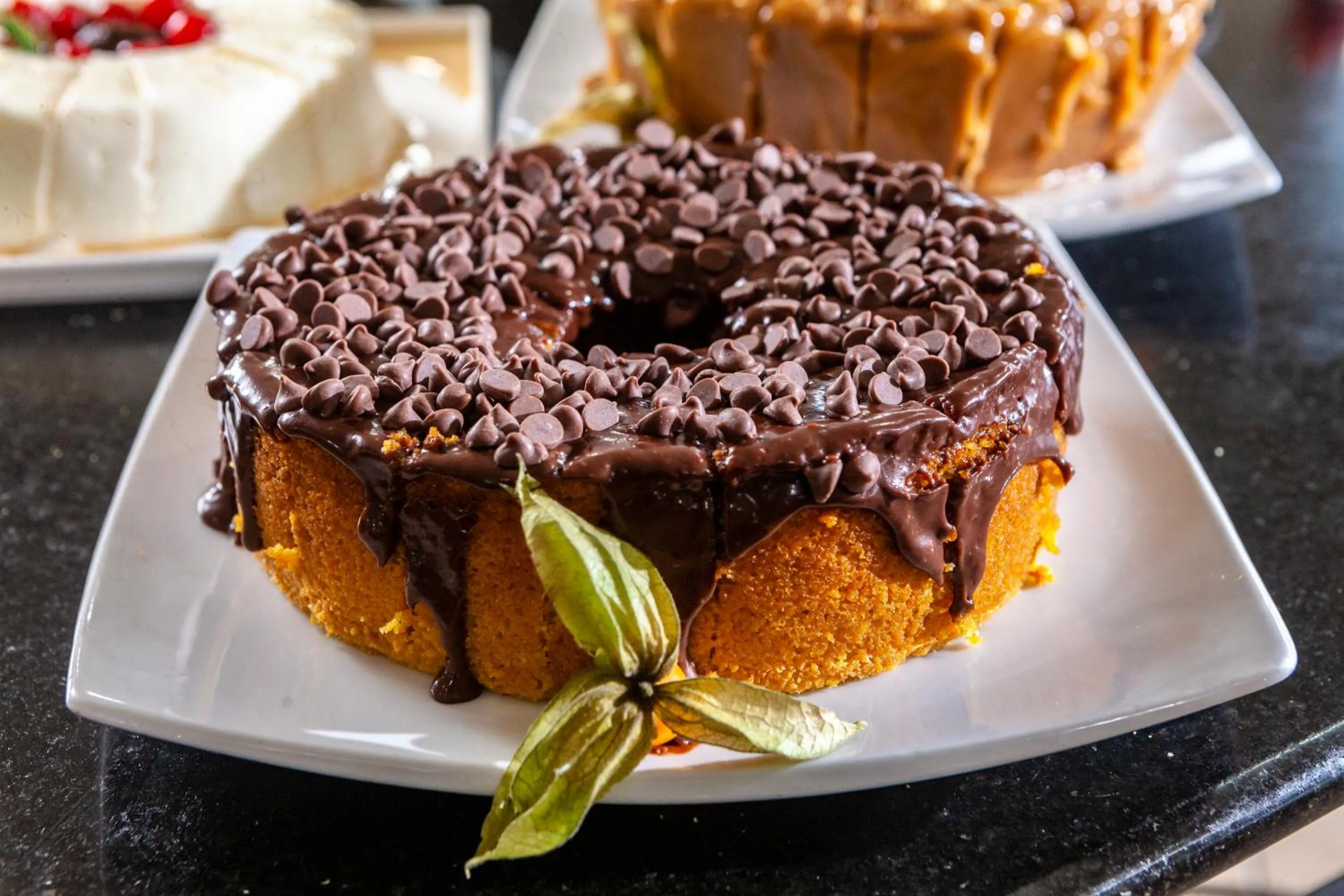 Buffet breakfast in Hotel Leão da Montanha
