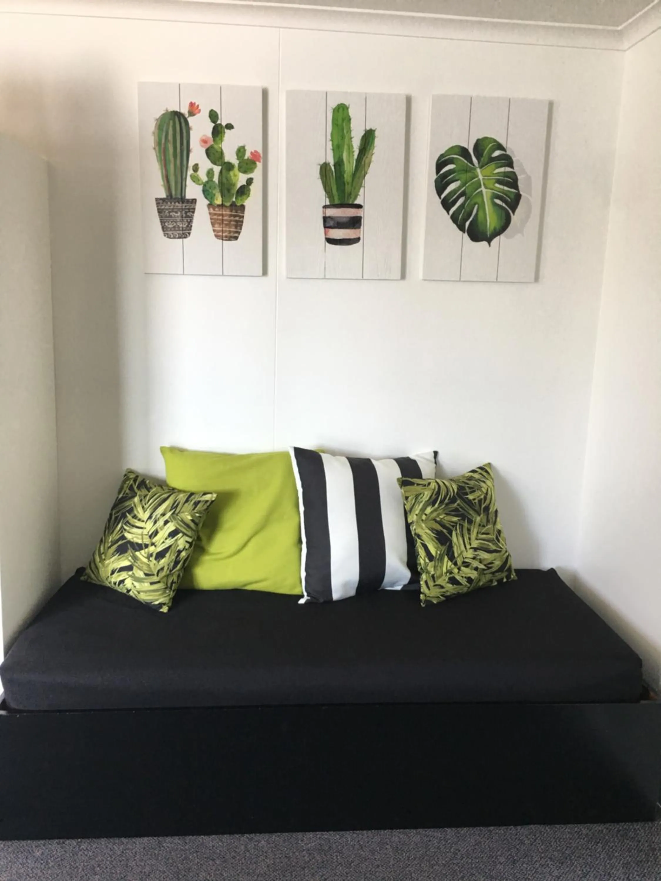 Living room in Maroochy River Bungalows