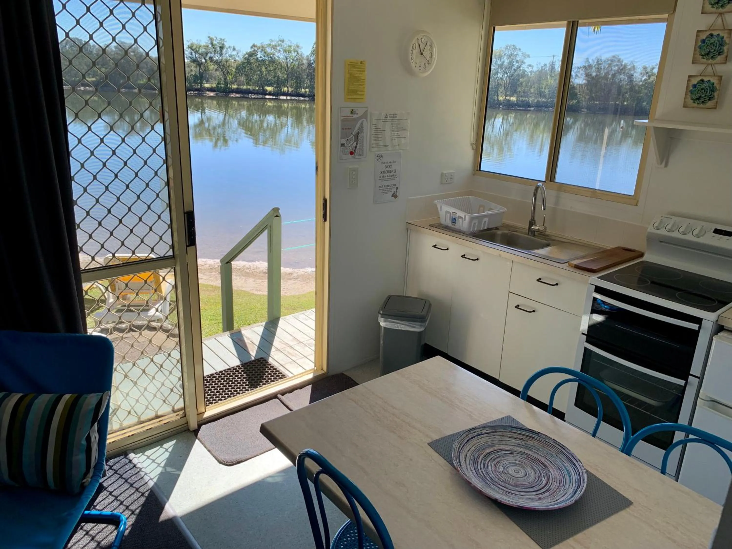 Patio in Maroochy River Bungalows