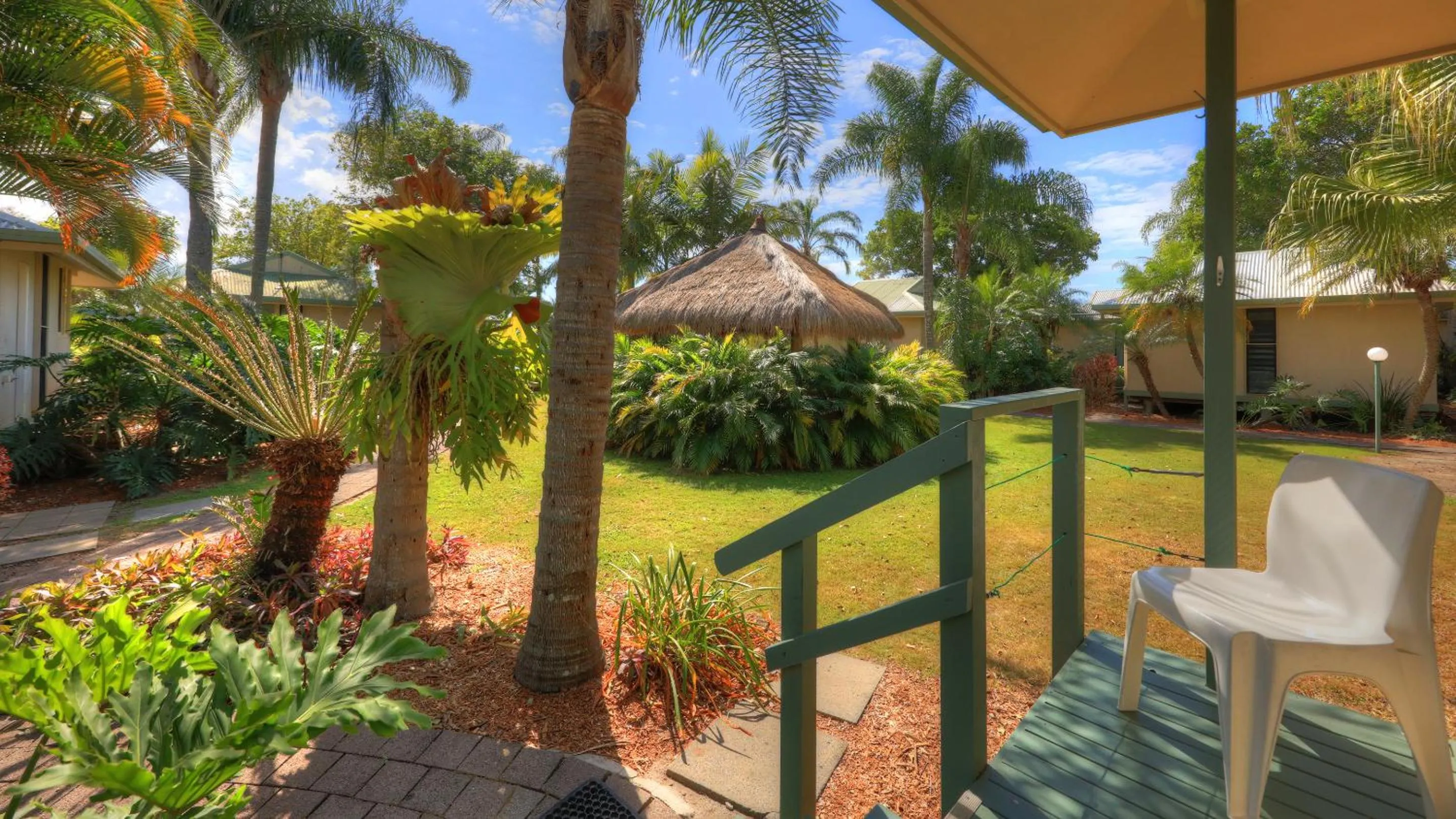 Garden in Maroochy River Bungalows