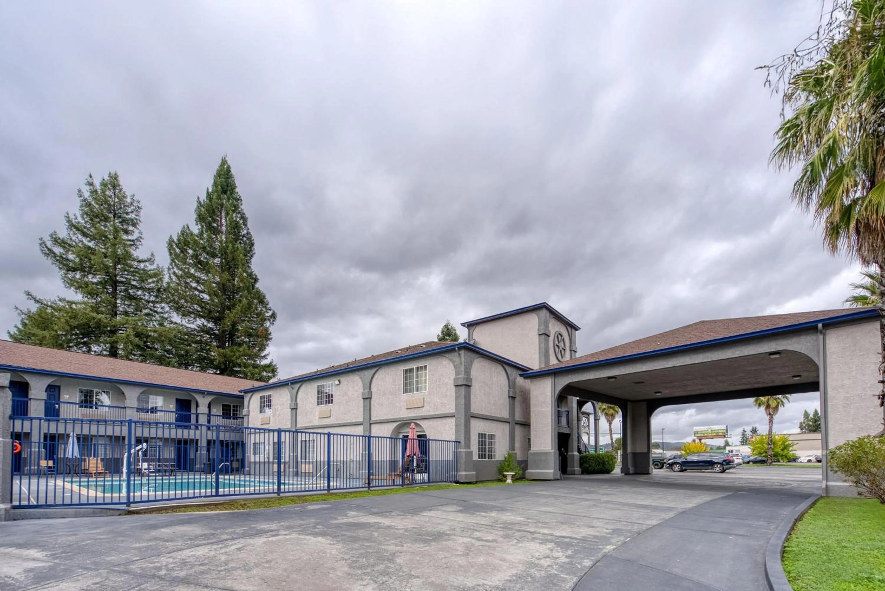 Property building in SureStay Hotel by Best Western Ukiah