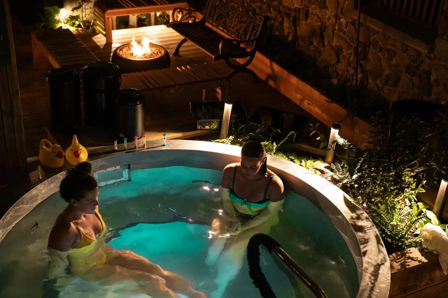 Sauna in Pendray Inn and Tea House