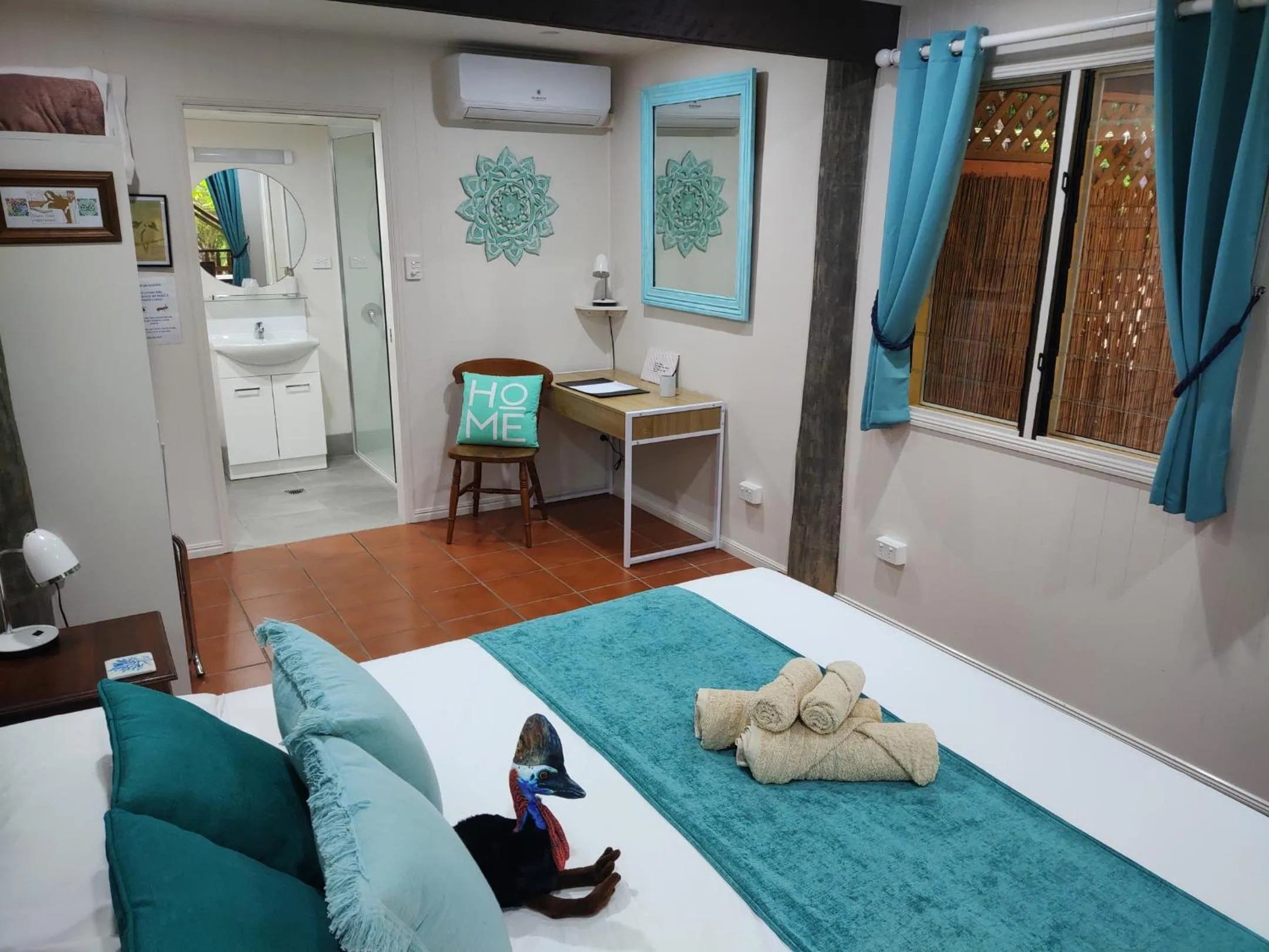 Bed in Licuala Lodge