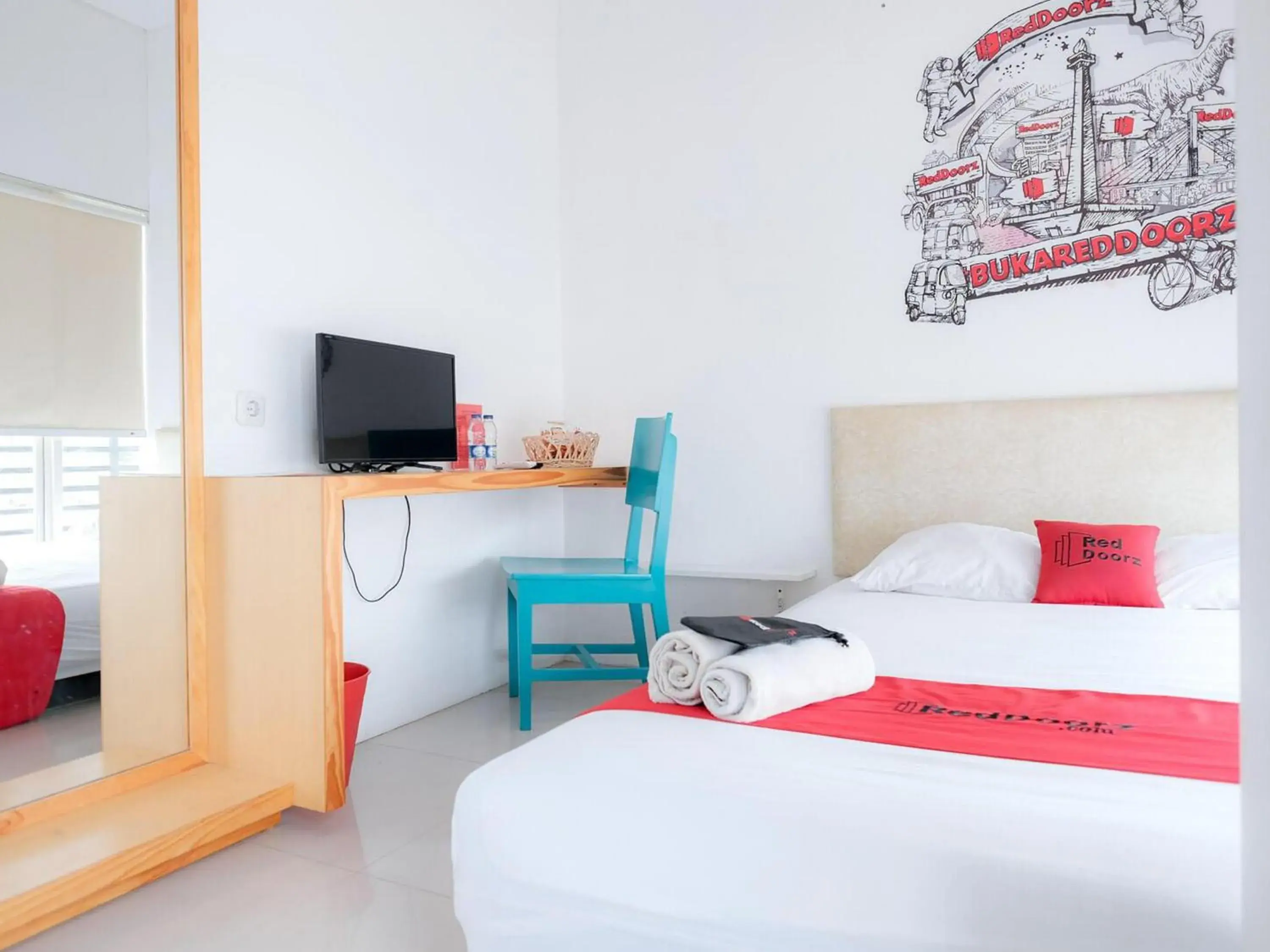 Bedroom, Bed in RedDoorz Plus @ Kapuk Business Park Bedroom, Bed in RedDoorz Plus @ Kapuk Business Park