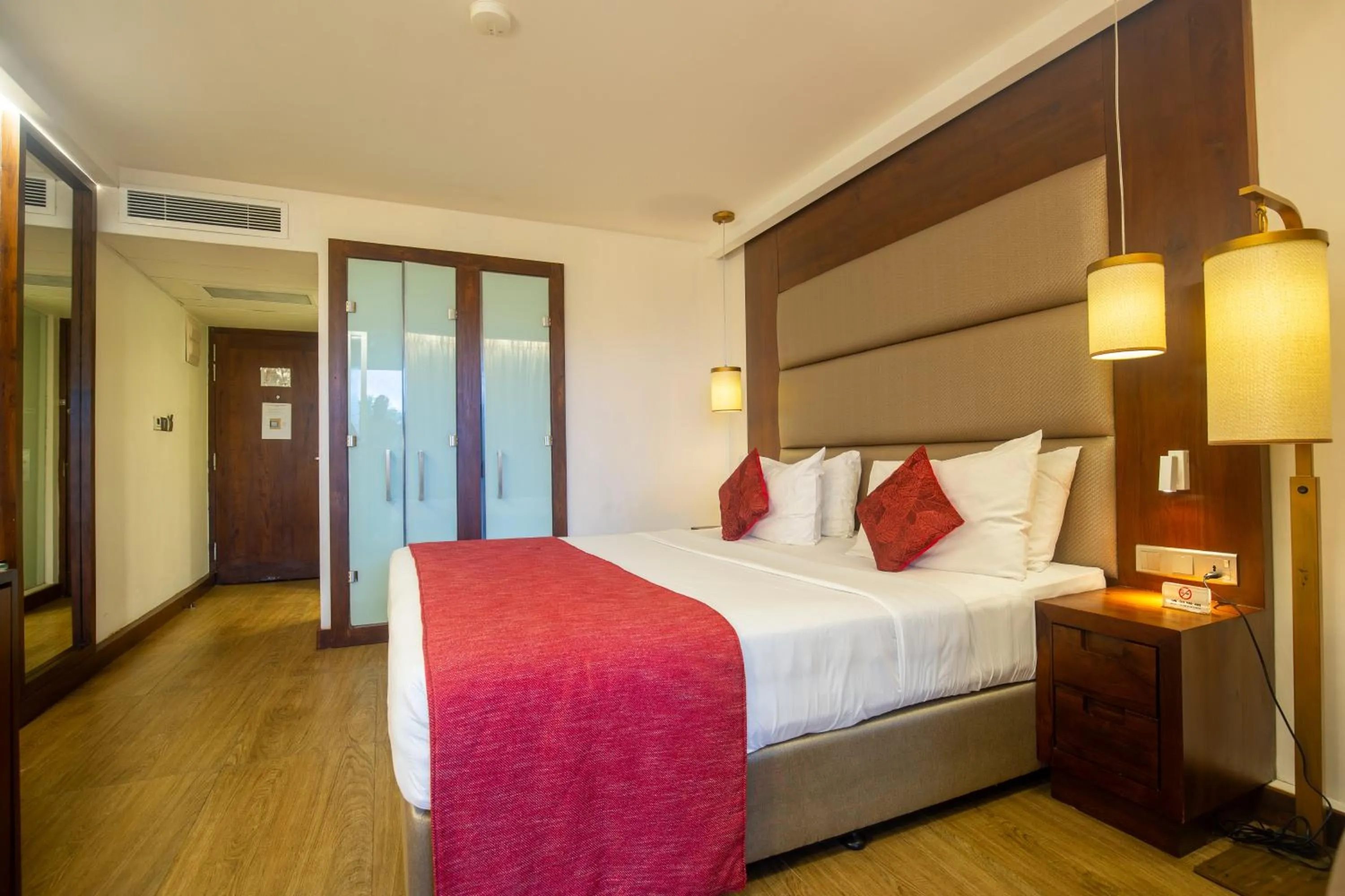 Bed in Pegasus Reef - A Beach Resort in Colombo
