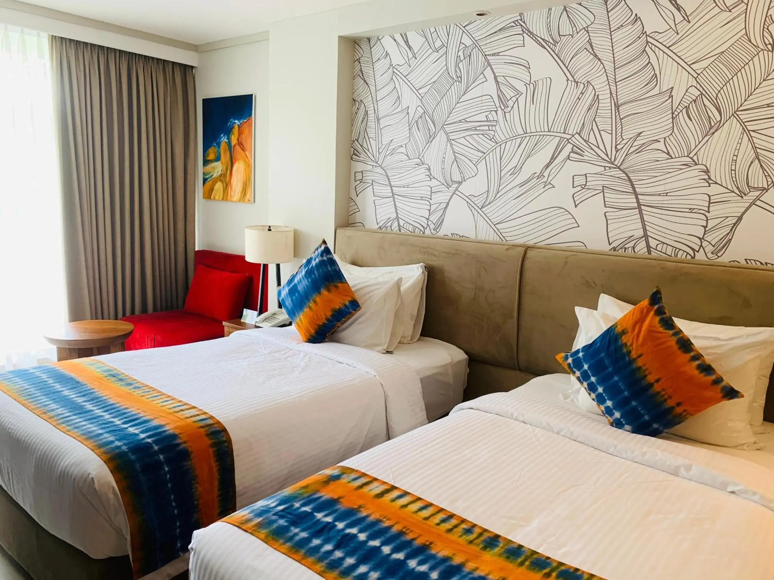 Deluxe Triple Room with Pool View in Pegasus Reef - A Beach Resort in Colombo Deluxe Triple Room with Pool View in Pegasus Reef - A Beach Resort in Colombo