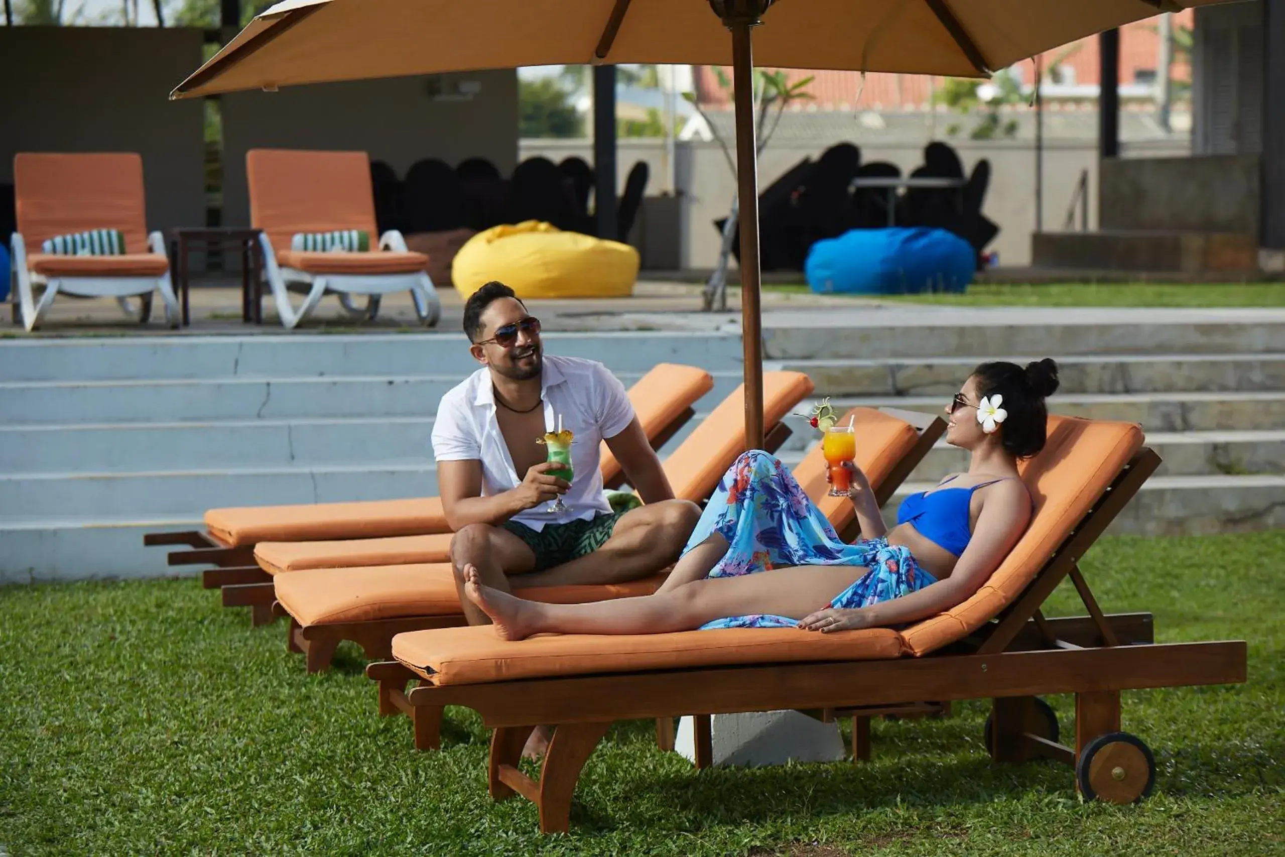 sunbed in Pegasus Reef - A Beach Resort in Colombo sunbed in Pegasus Reef - A Beach Resort in Colombo