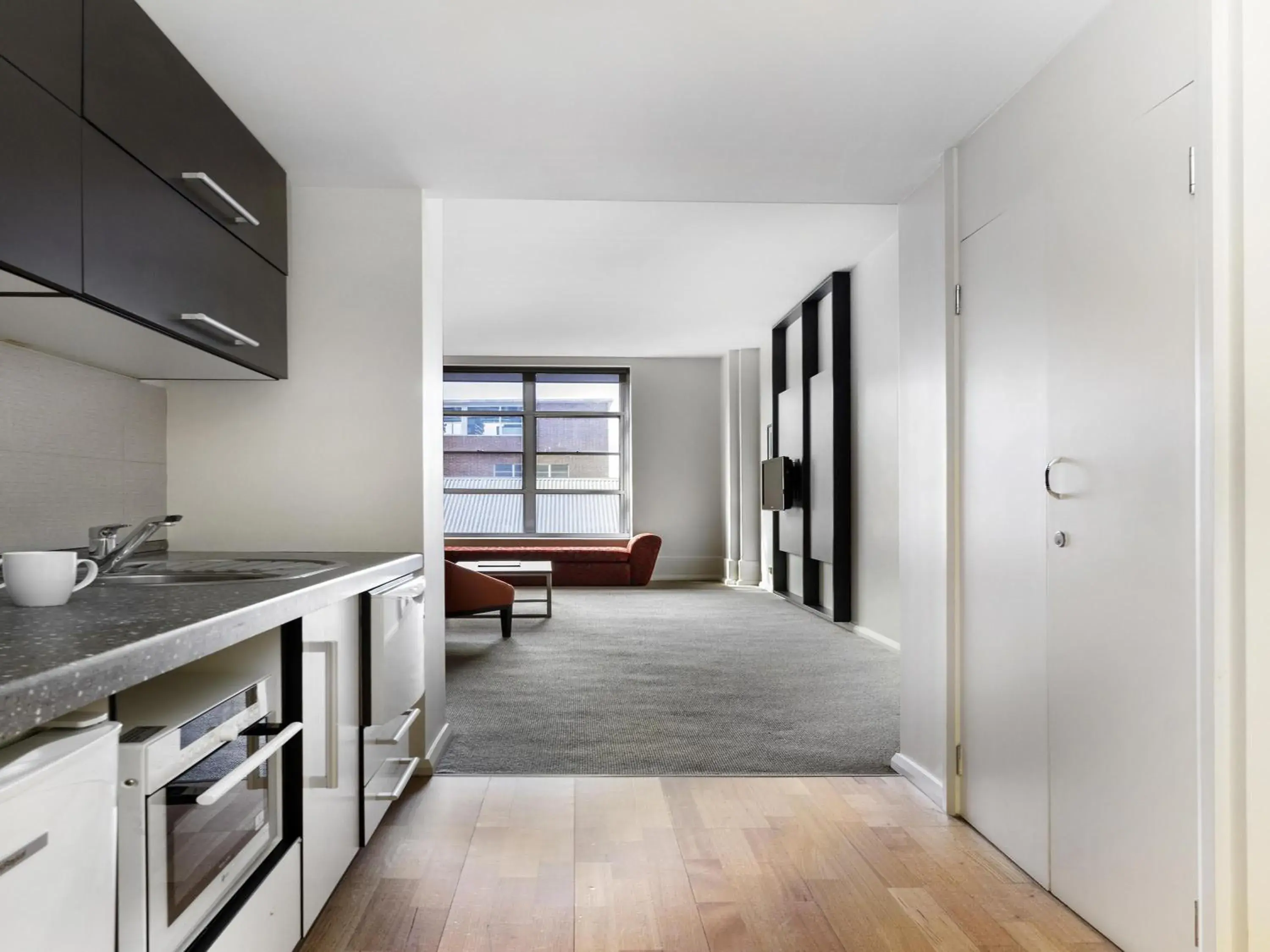 Bedroom in Mantra One Sandy Bay Road Bedroom in Mantra One Sandy Bay Road