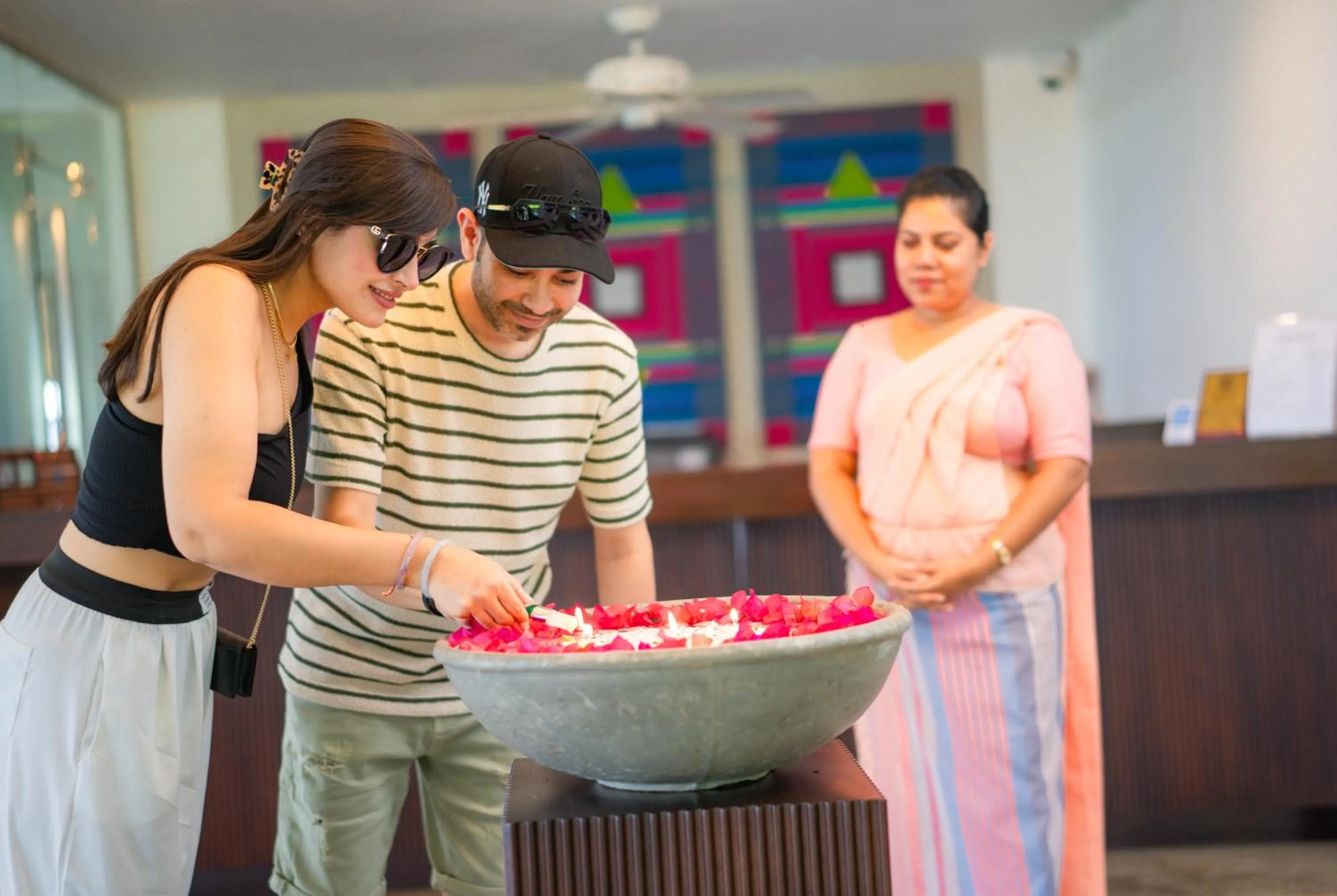 People in Hotel Topaz