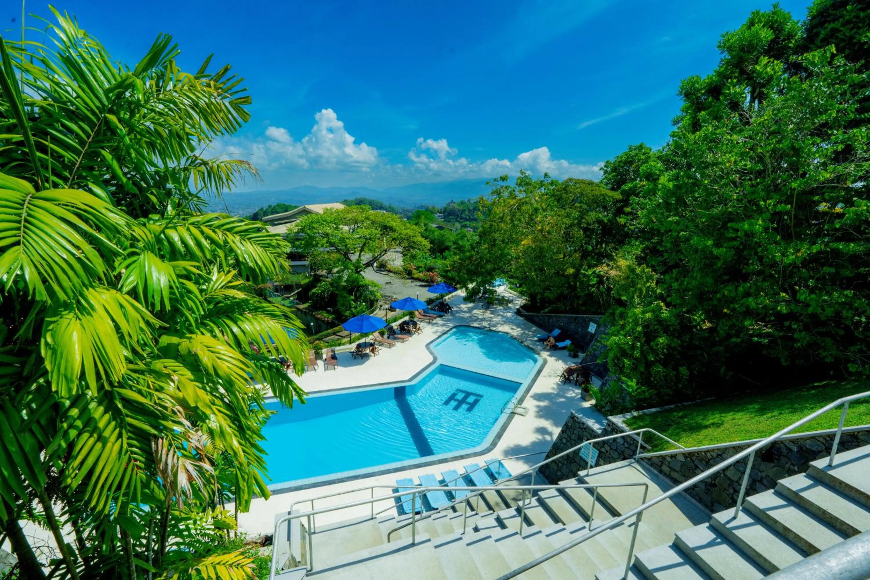 Natural landscape in Hotel Topaz