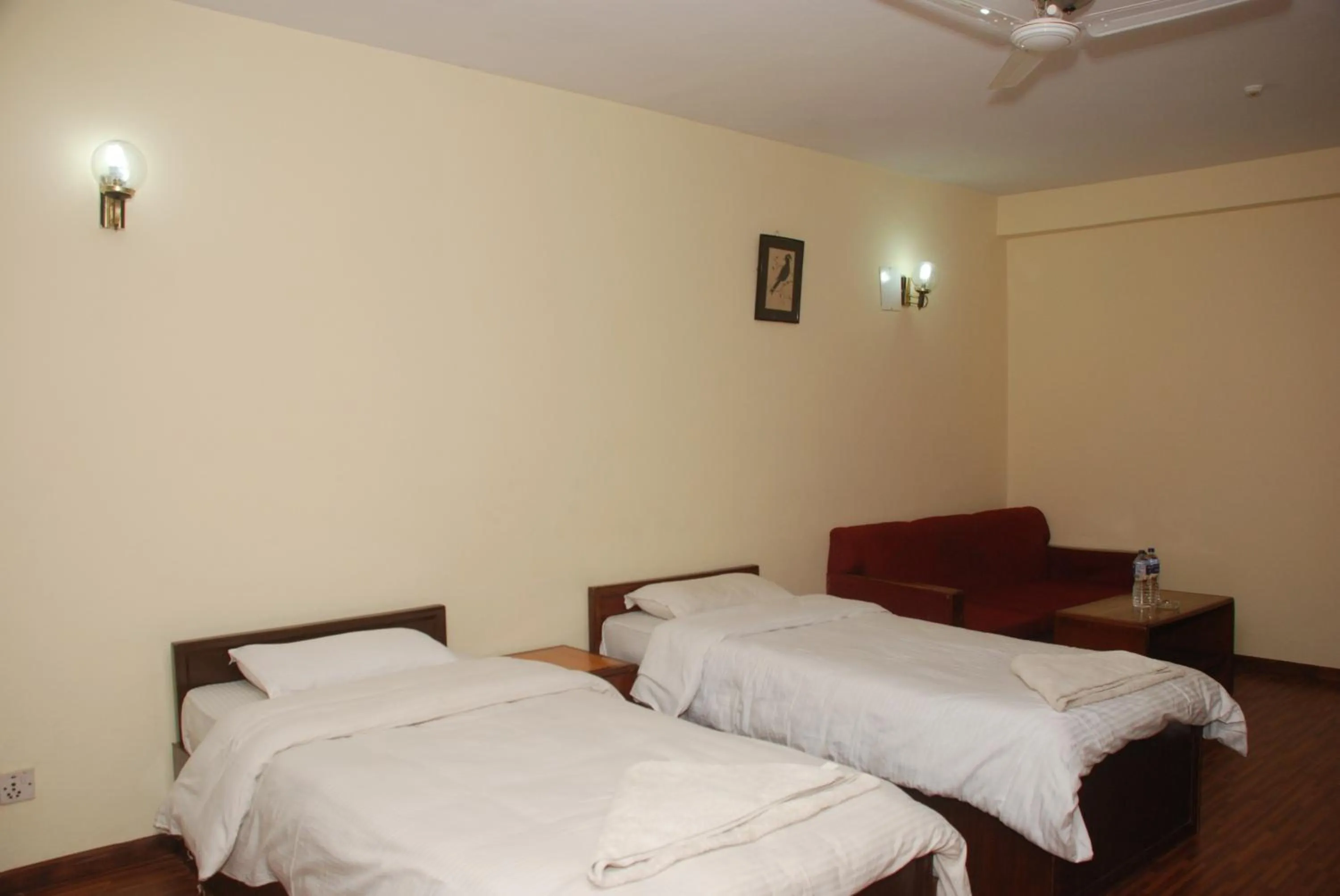 Bed in Kathmandu Madhuban Guest House