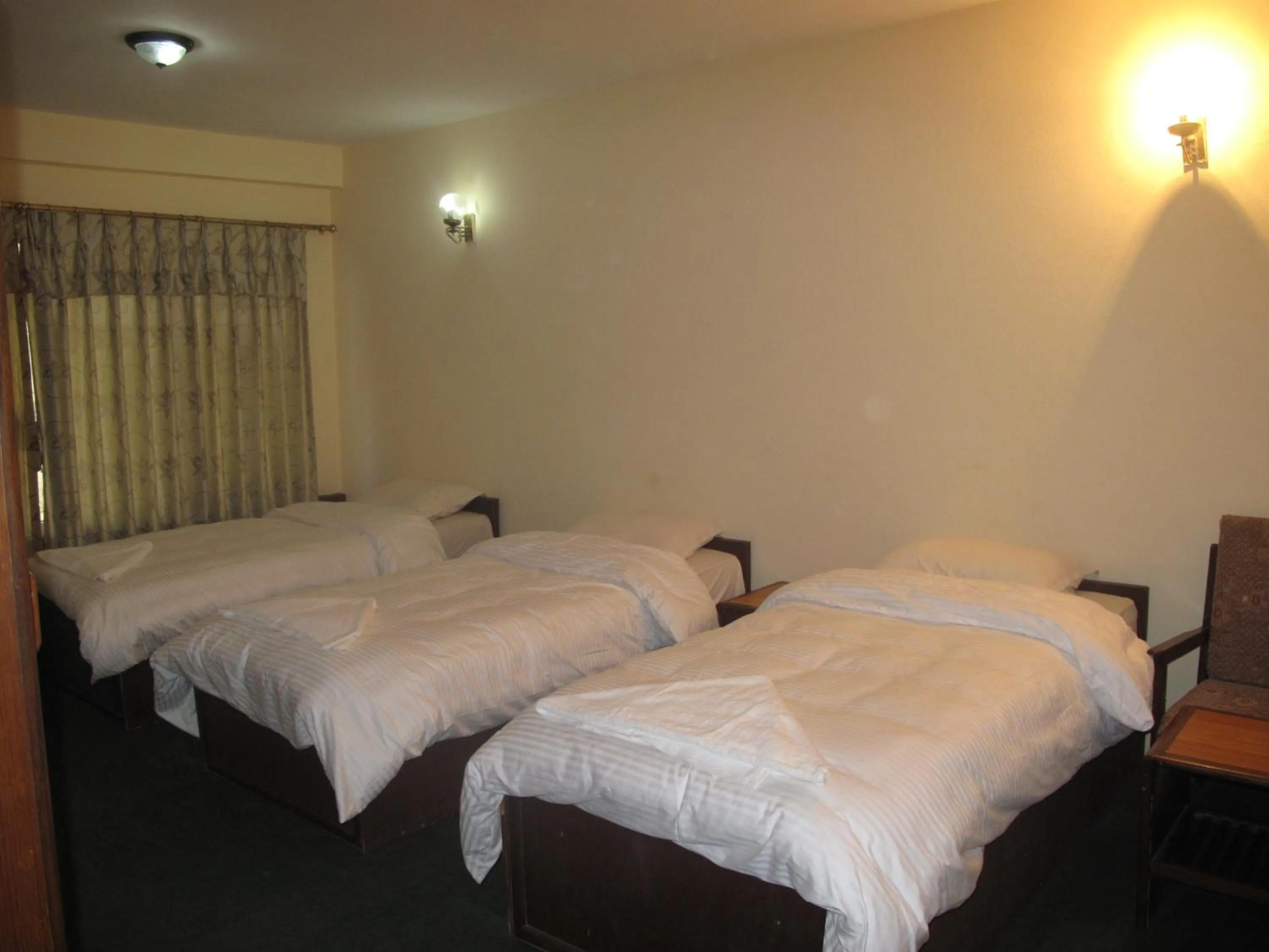 Bed in Kathmandu Madhuban Guest House