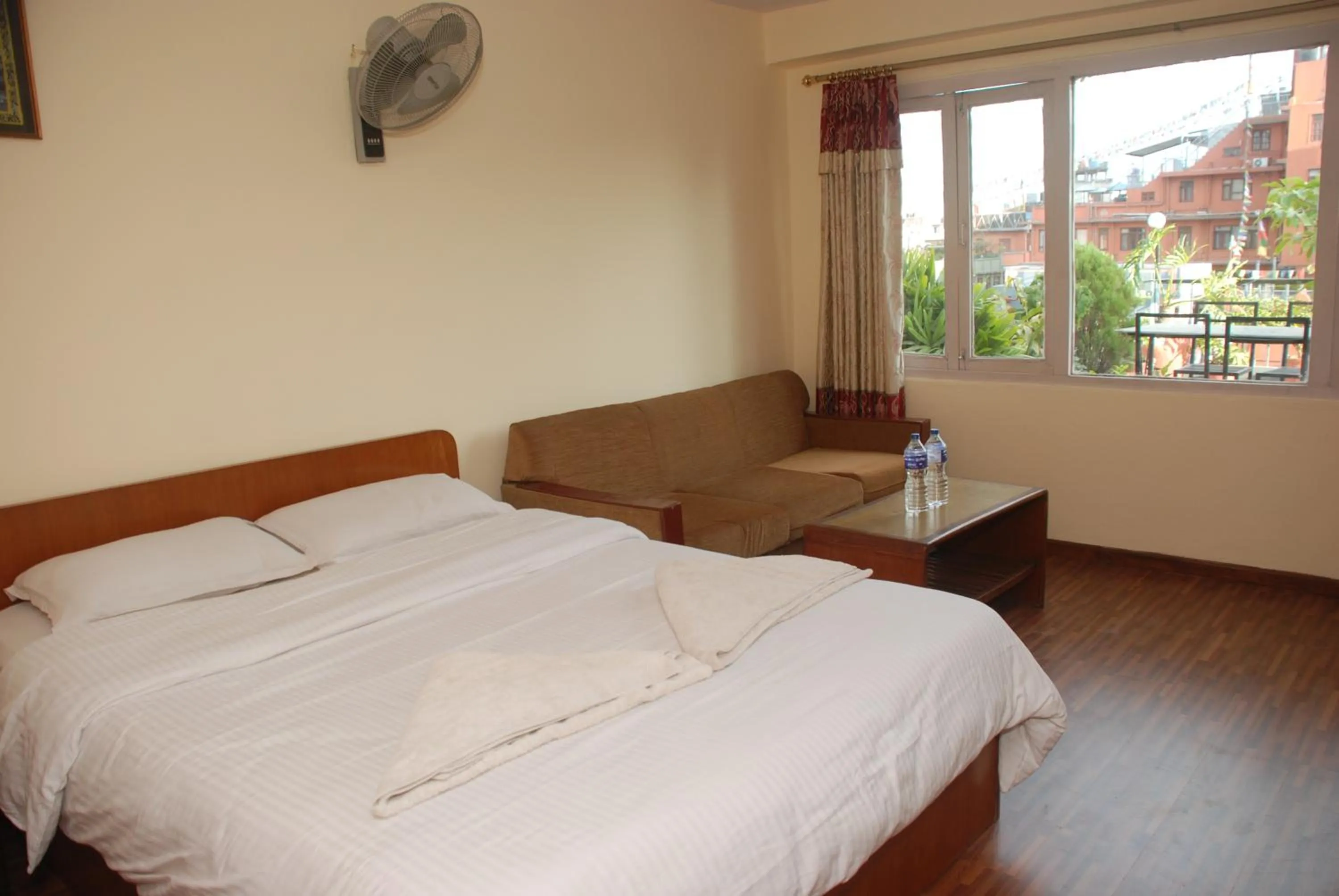 Bed in Kathmandu Madhuban Guest House