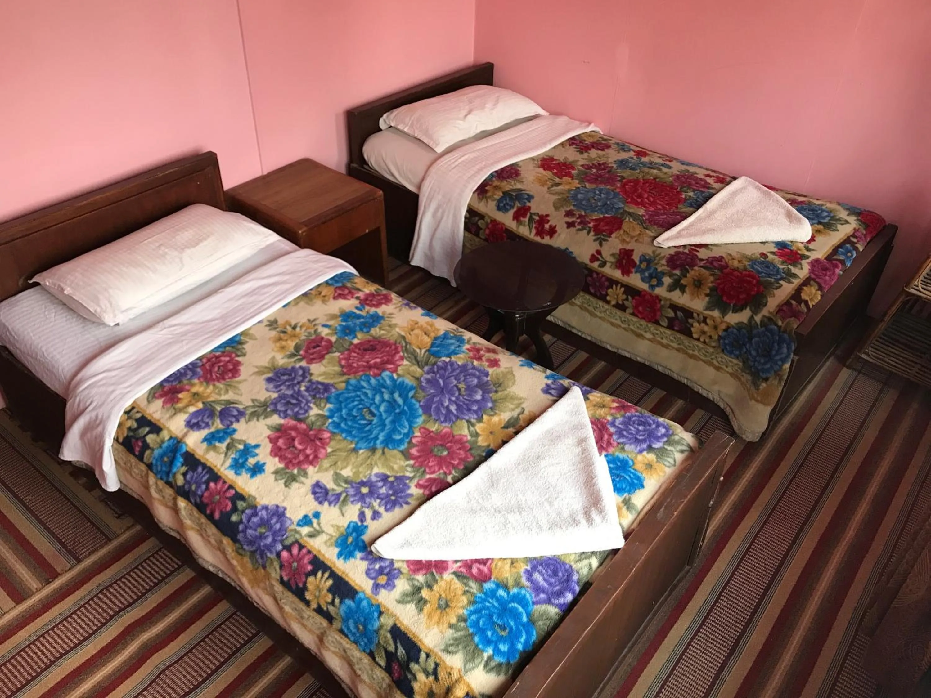 Bed in Kathmandu Madhuban Guest House
