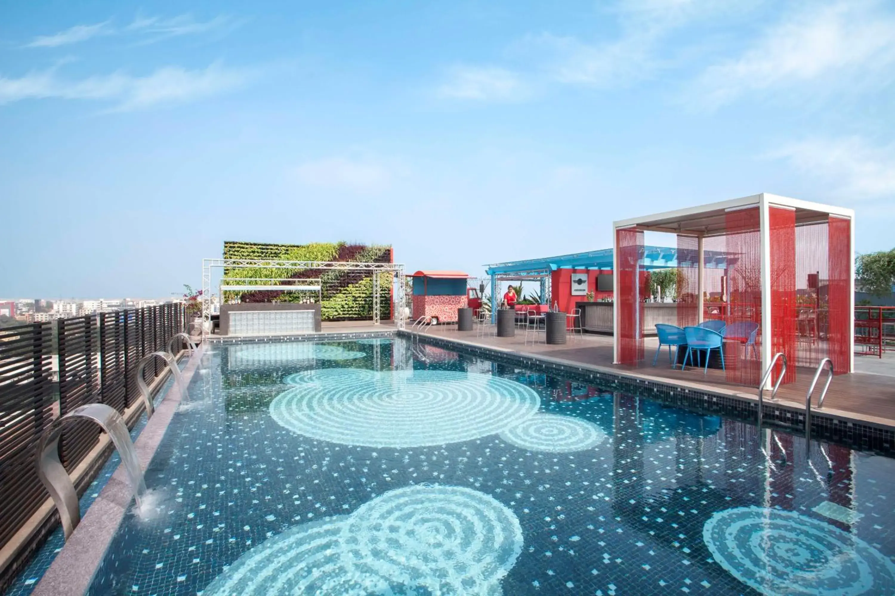 Swimming pool in Hyatt Place Hyderabad Banjara Hills Swimming pool in Hyatt Place Hyderabad Banjara Hills