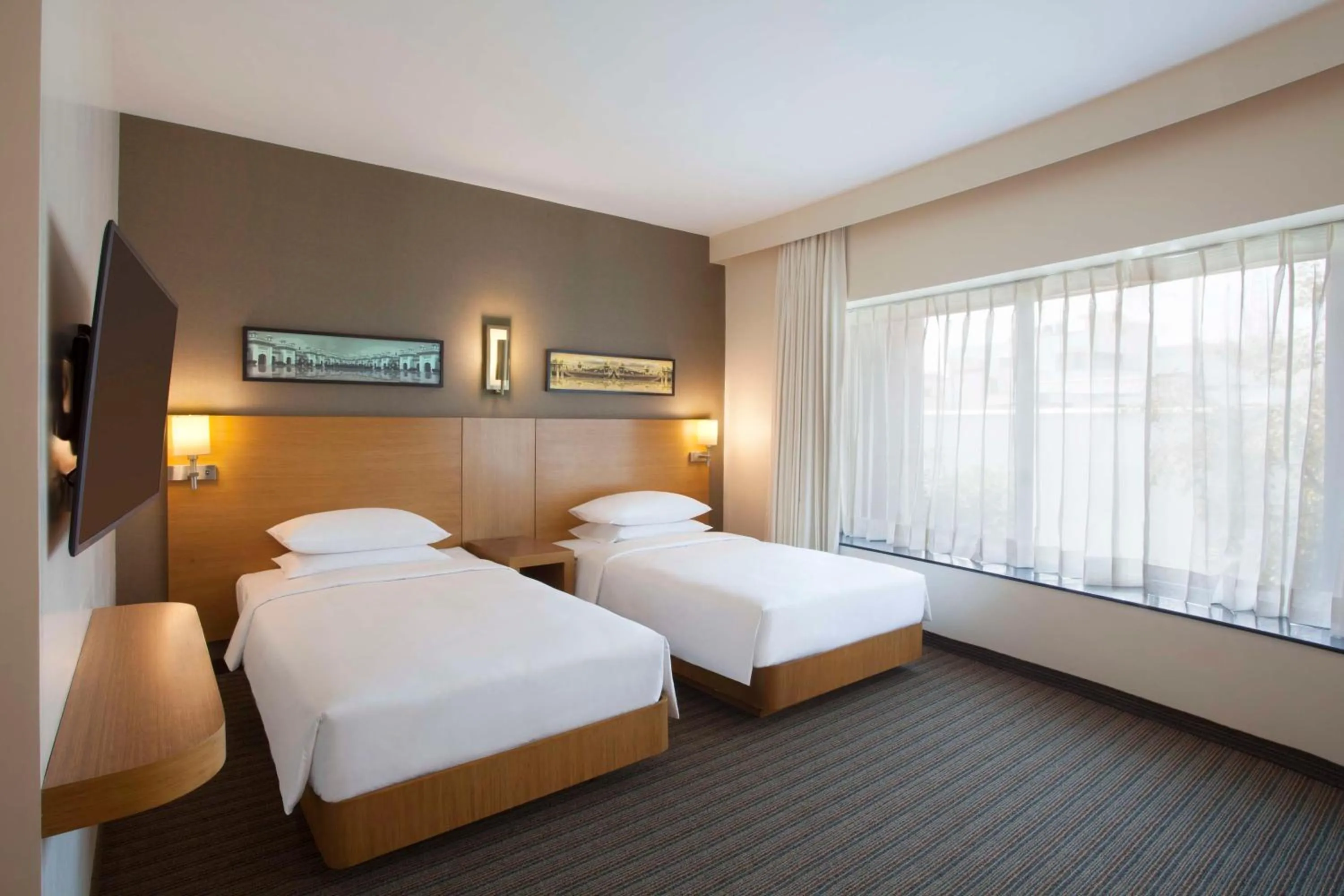 Bedroom, Bed in Hyatt Place Hyderabad Banjara Hills