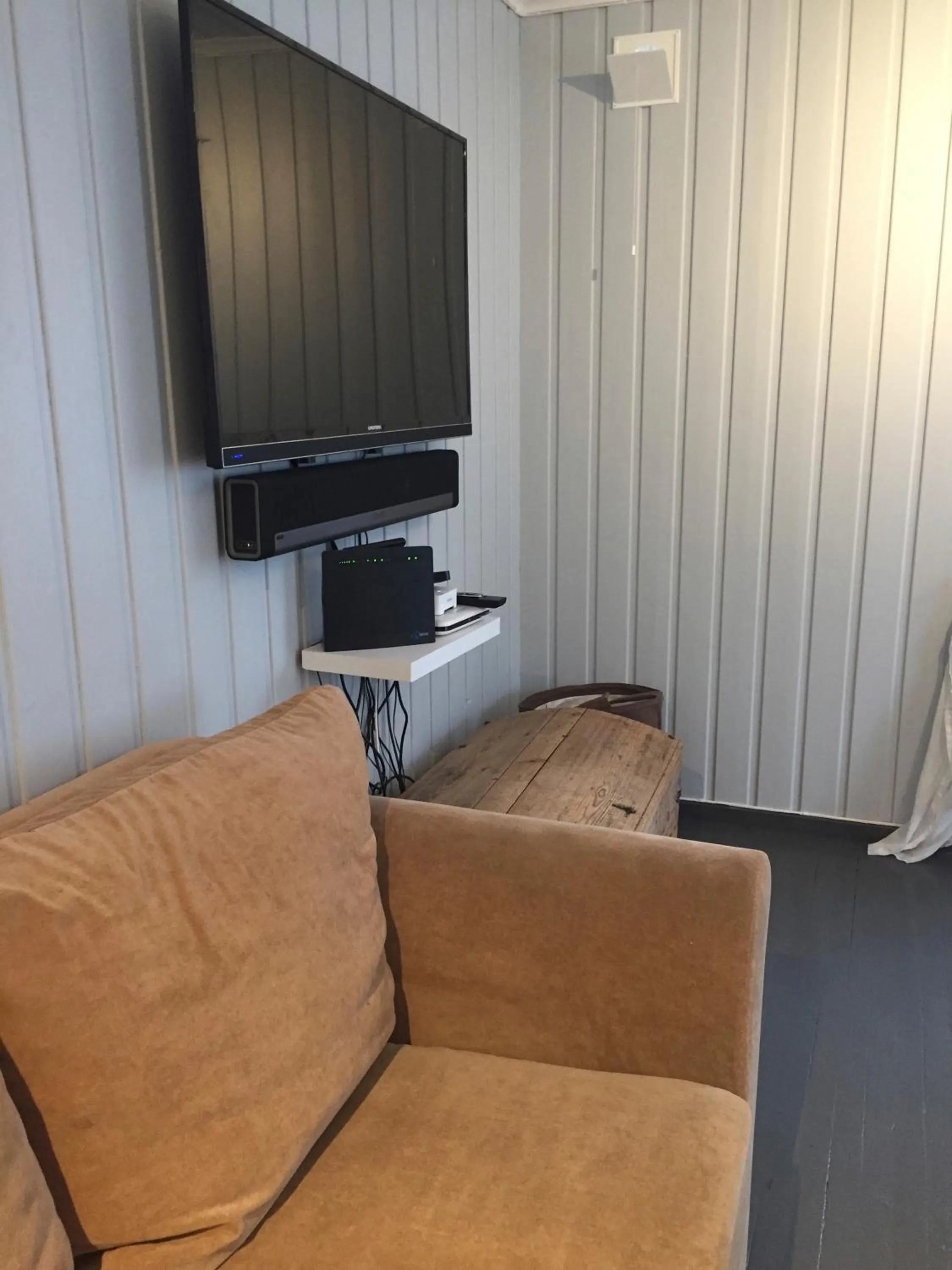 Living room in Koselig Hytte i Hemsedal