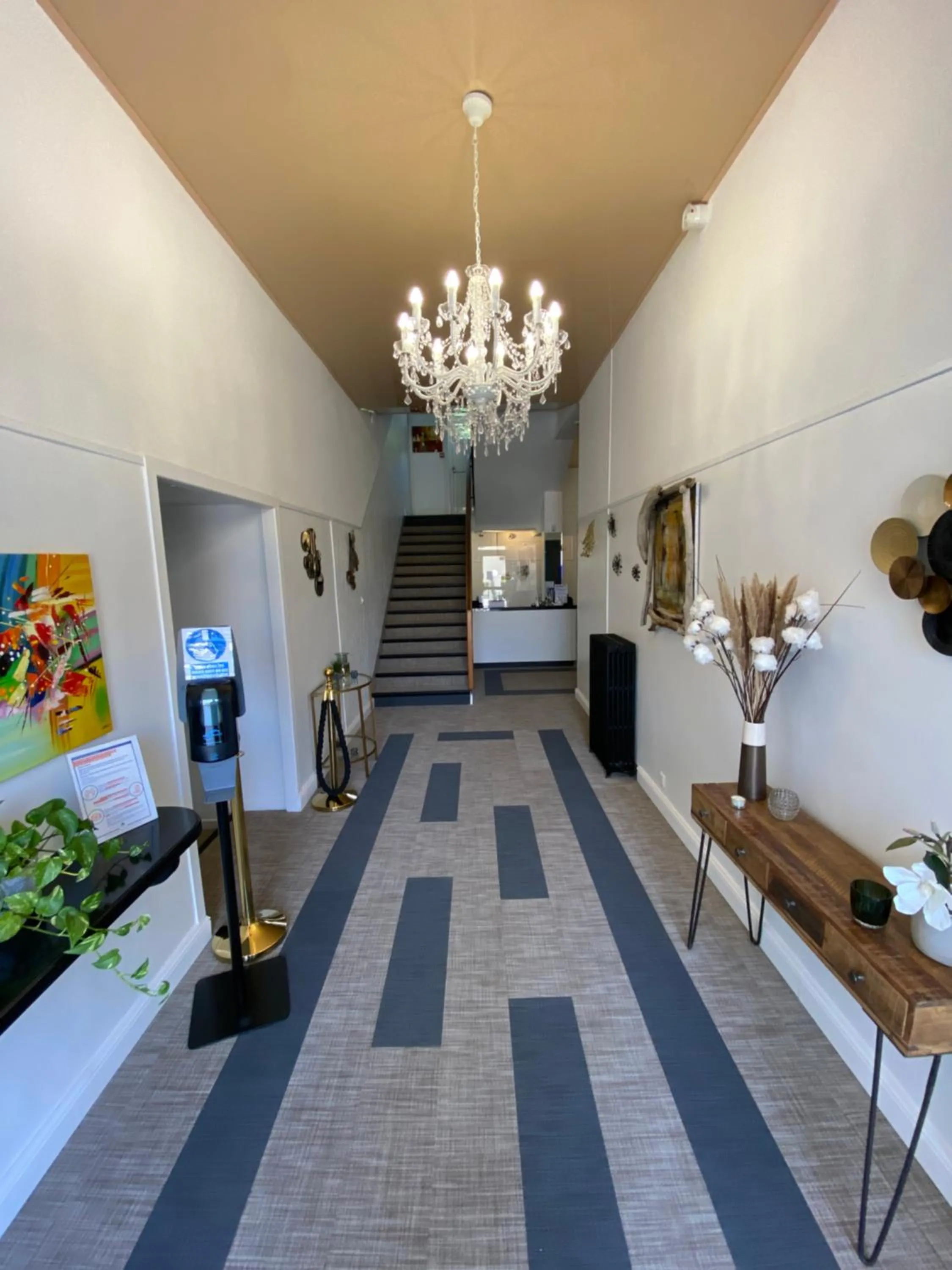 Lobby or reception in Hotel Maquis et Mer