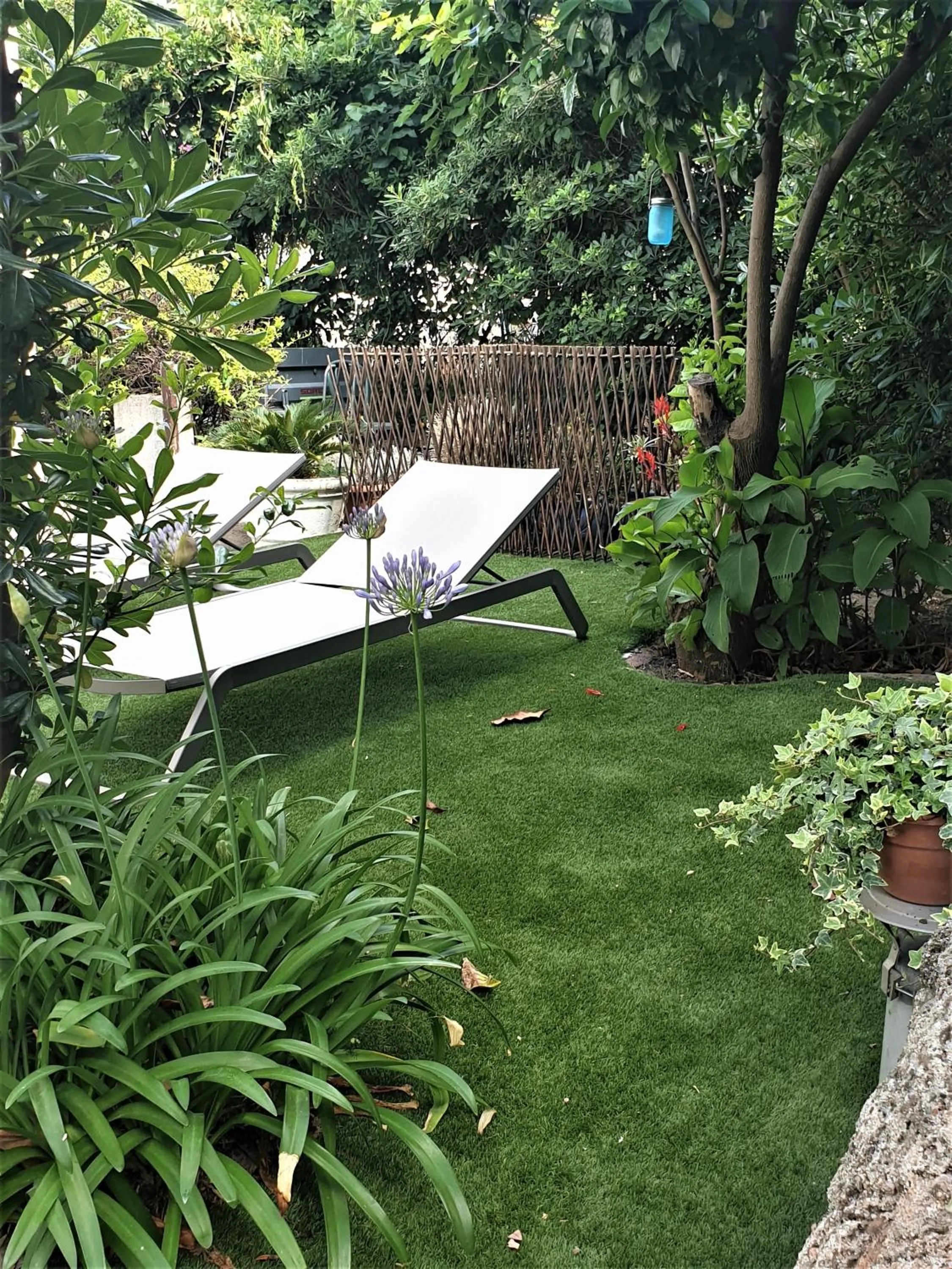 Garden in Hotel Maquis et Mer