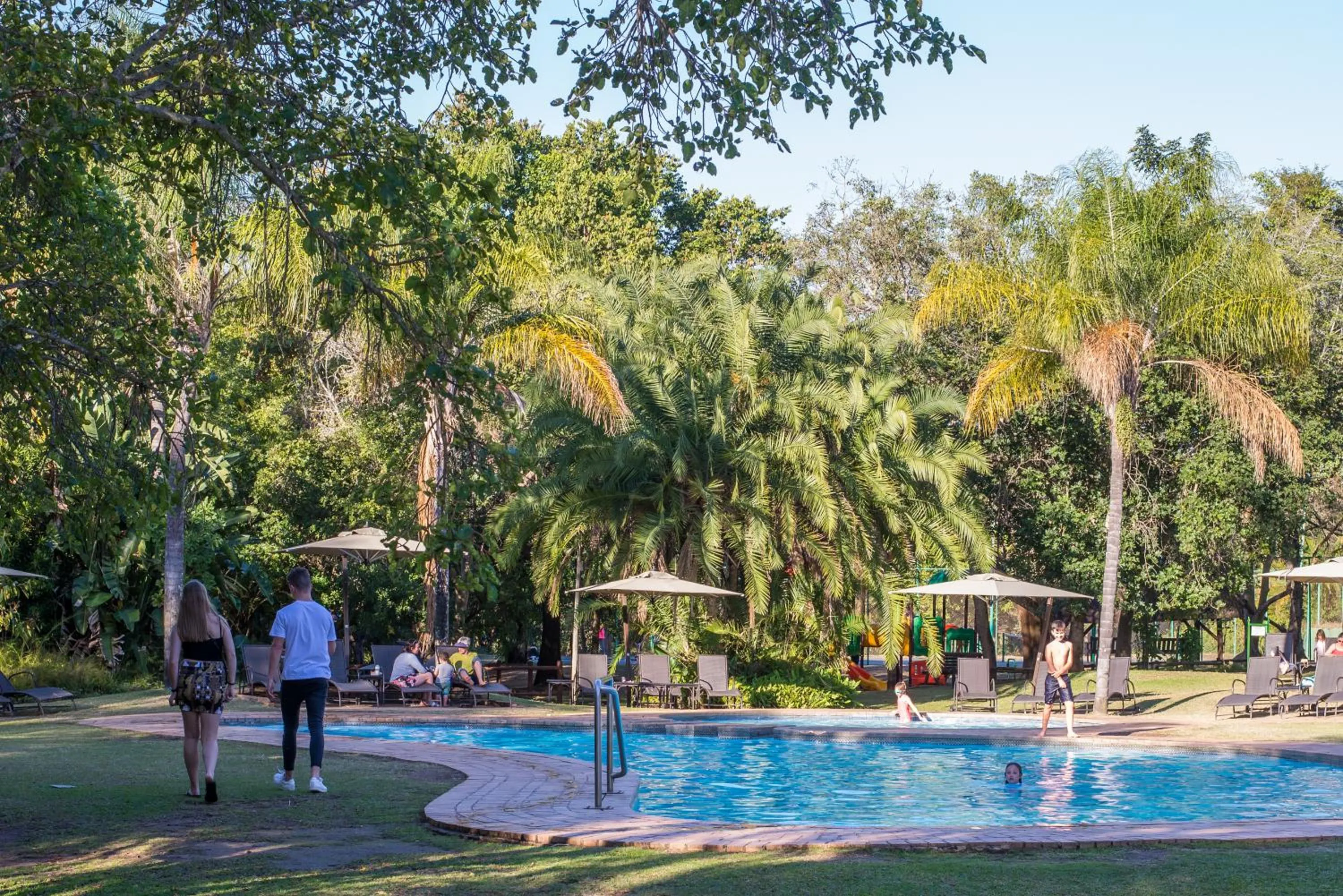 Swimming pool in Kruger Park Lodge Unit No. 509