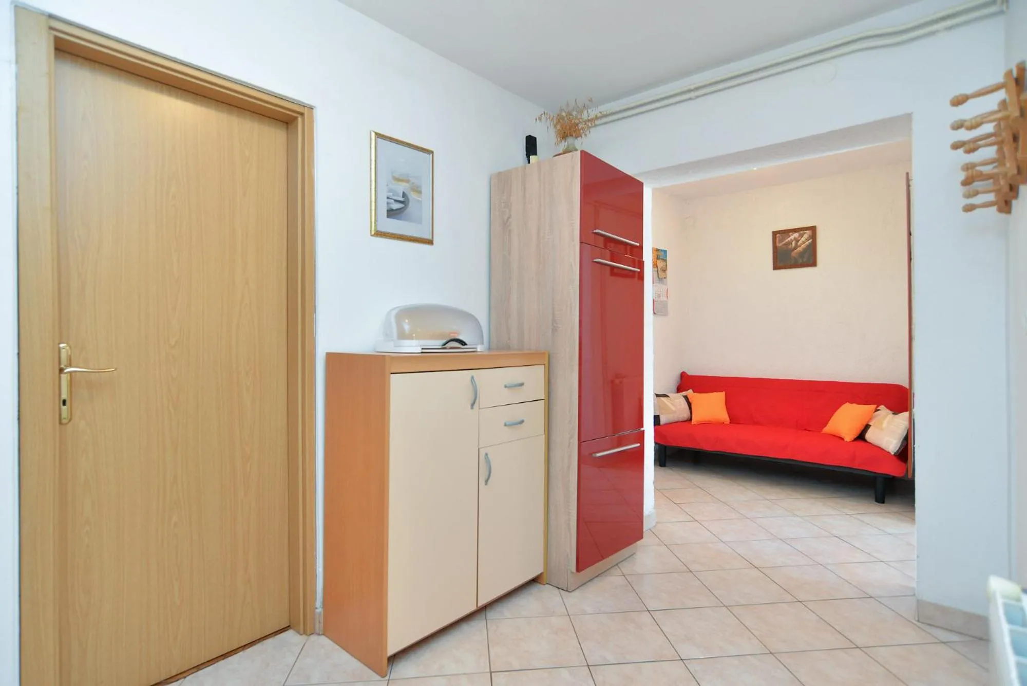 Bed in Apartments Milena 436
