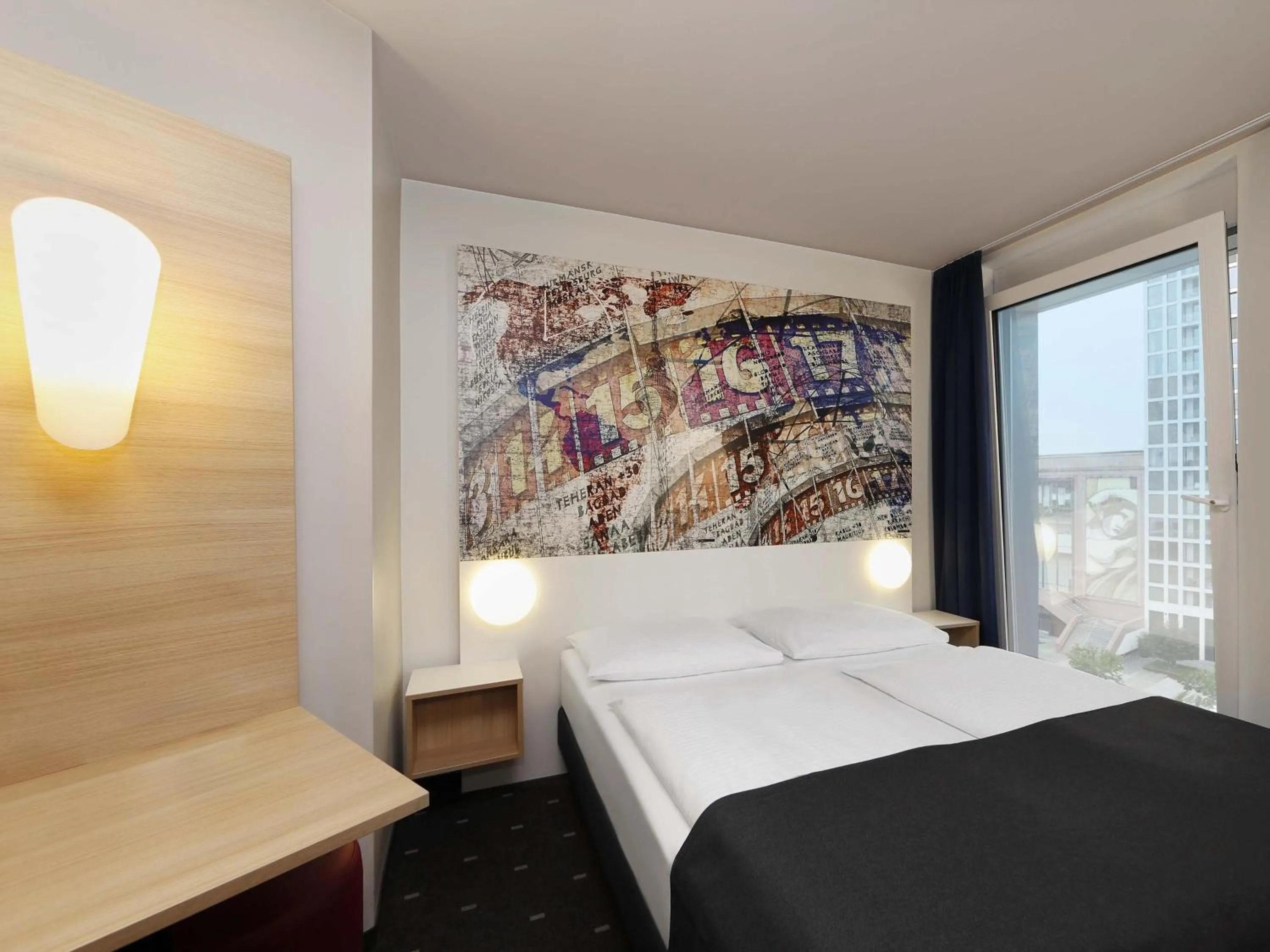 Photo of the whole room, Bed in B&B HOTEL Berlin-Alexanderplatz