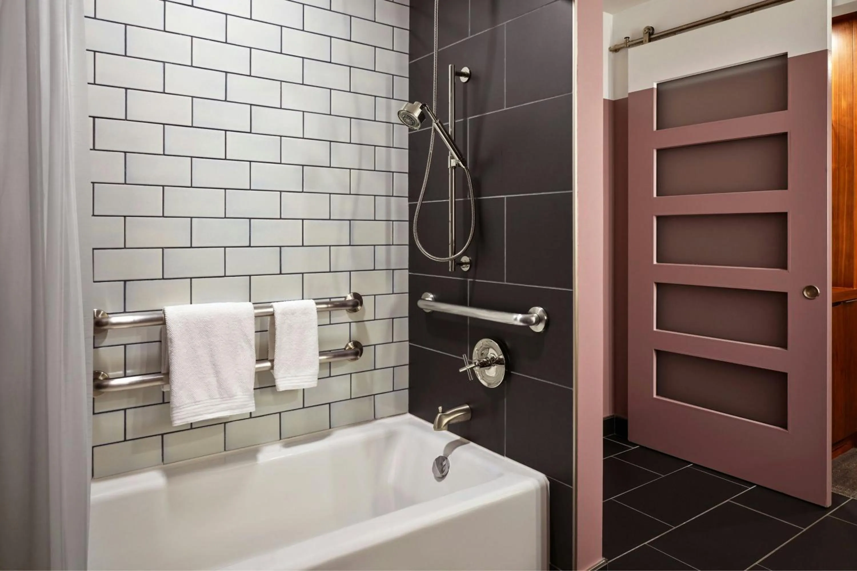 Bathroom in Renaissance Saint Elm Dallas Downtown Hotel