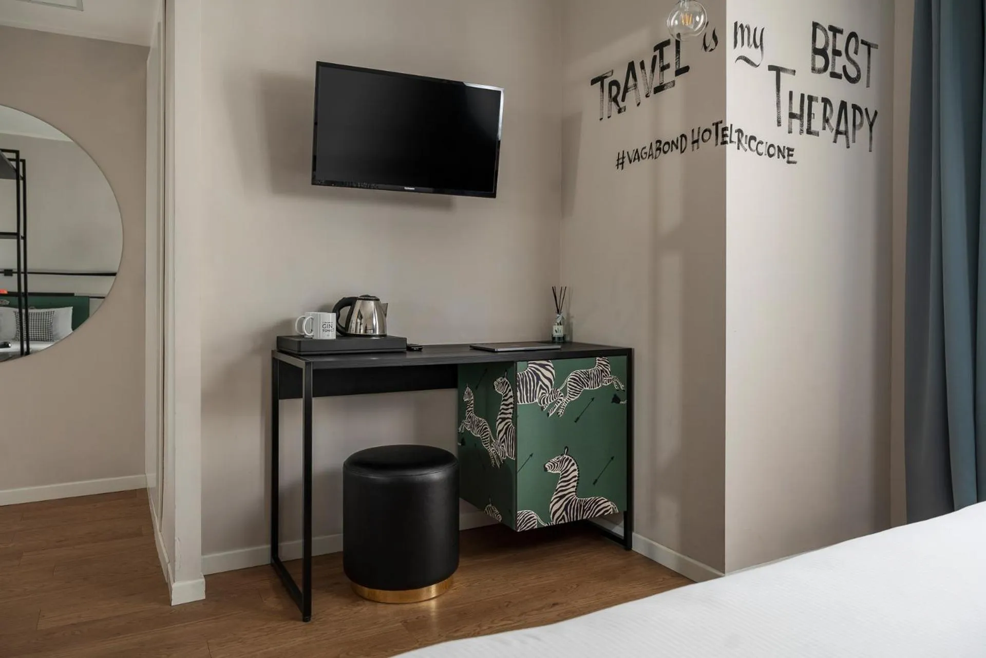 Bedroom, Bed in Hotel Vagabond