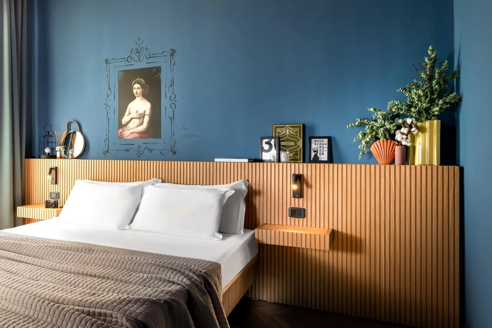 Bedroom, Bed in Hotel Vagabond