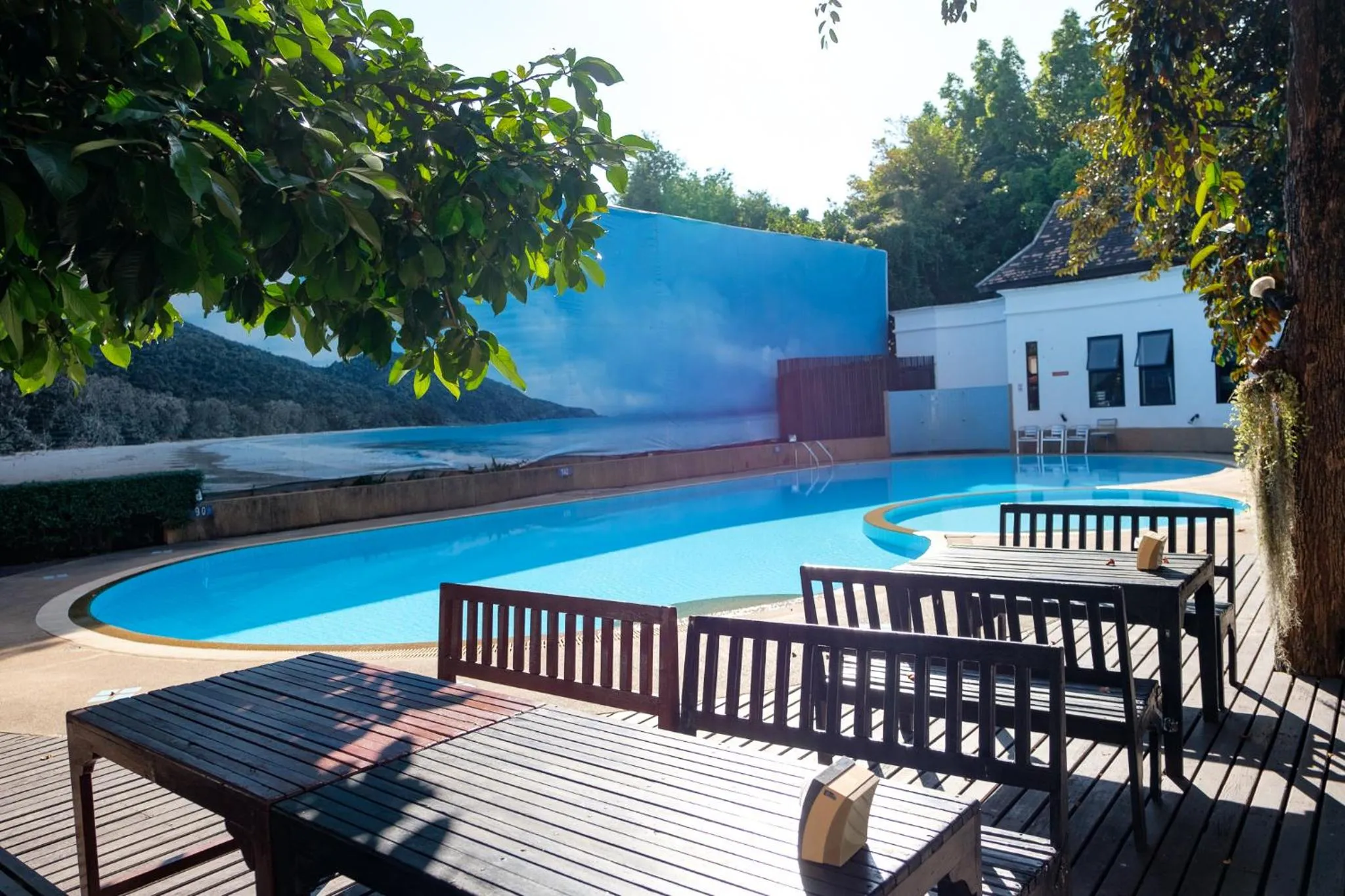 Swimming pool in NIM SEE SENG Hotel