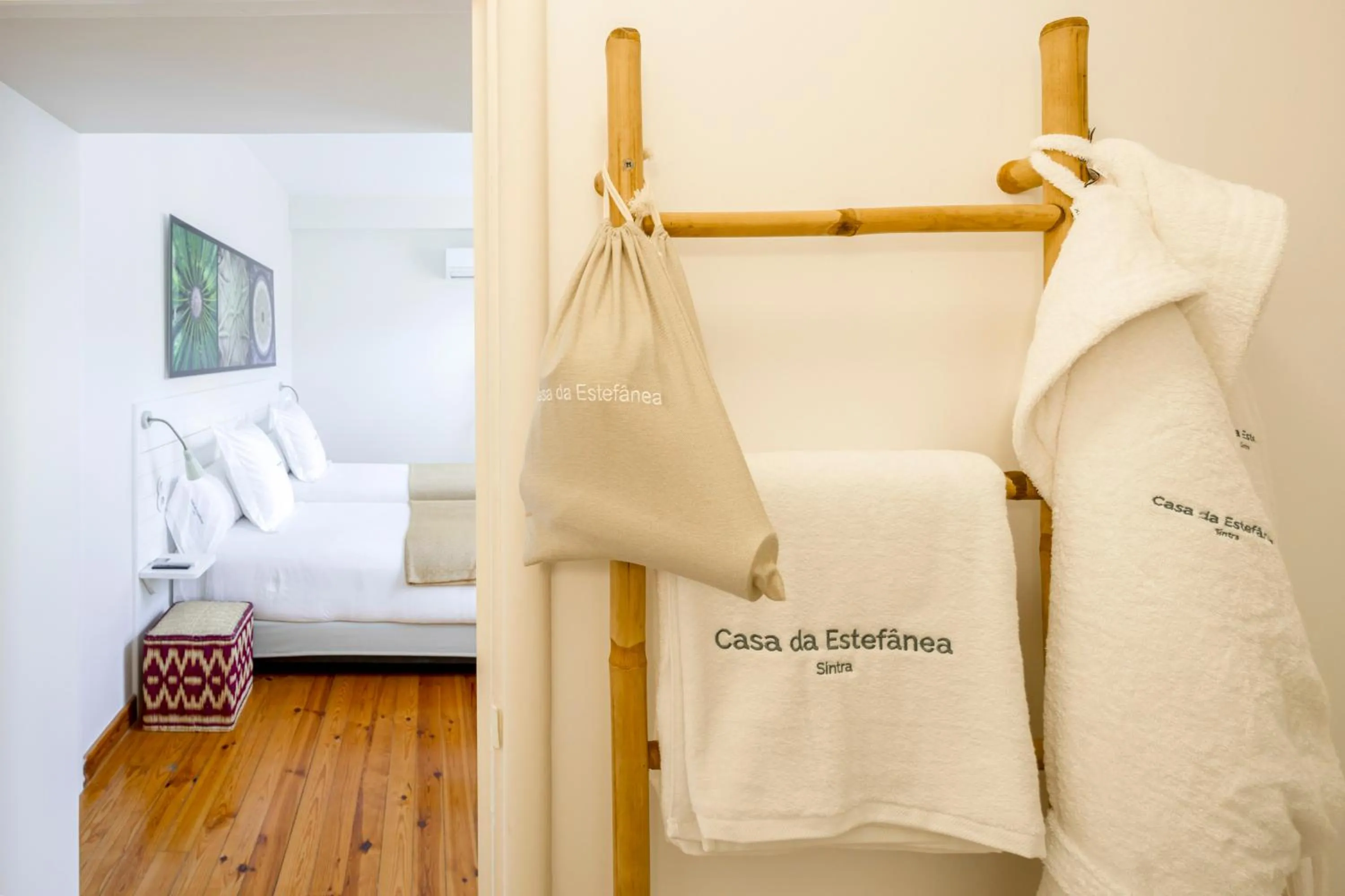 Bed in Casa da Estefânea