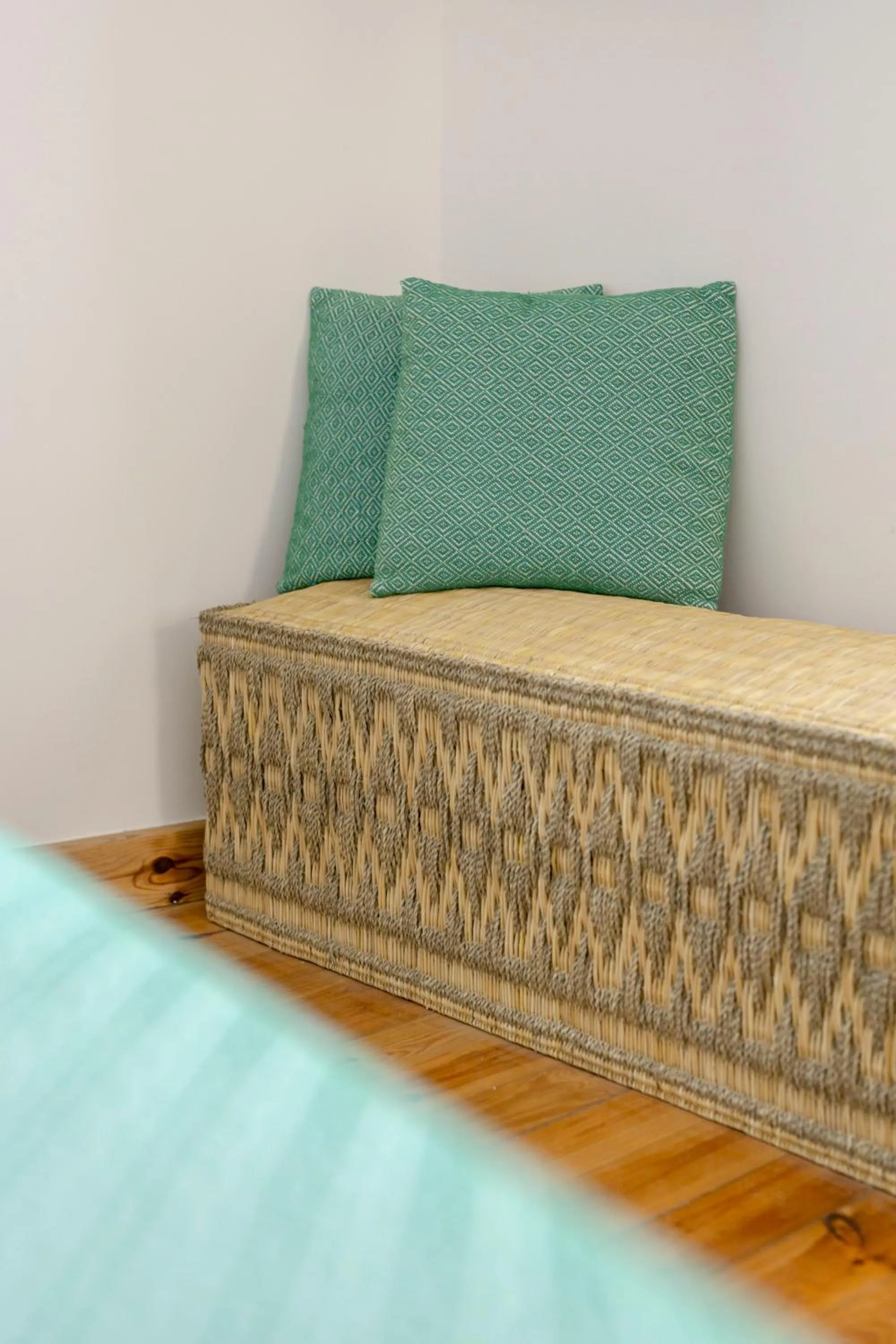 Decorative detail, Bed in Casa da Estefânea