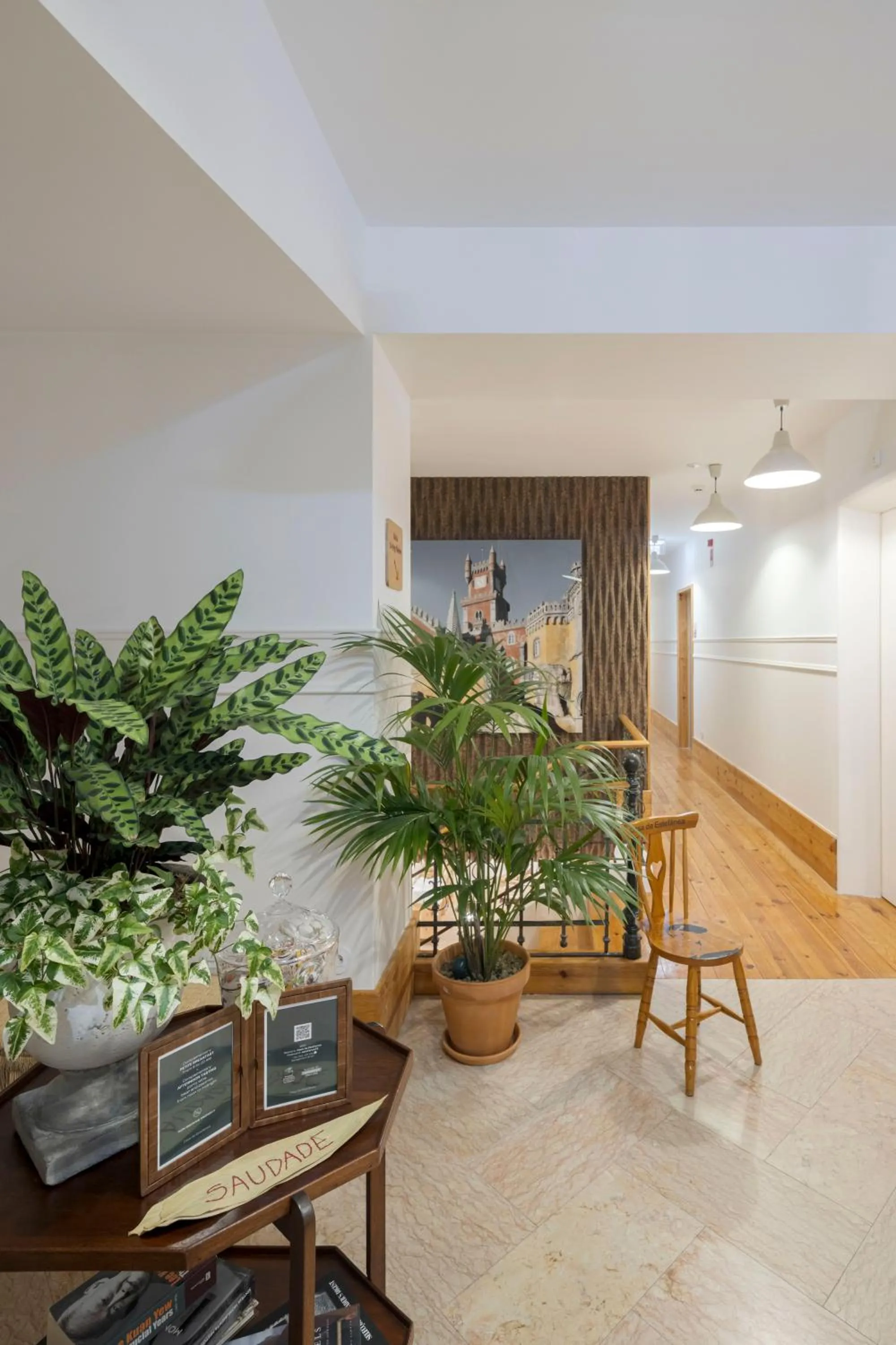 Lobby or reception in Casa da Estefânea