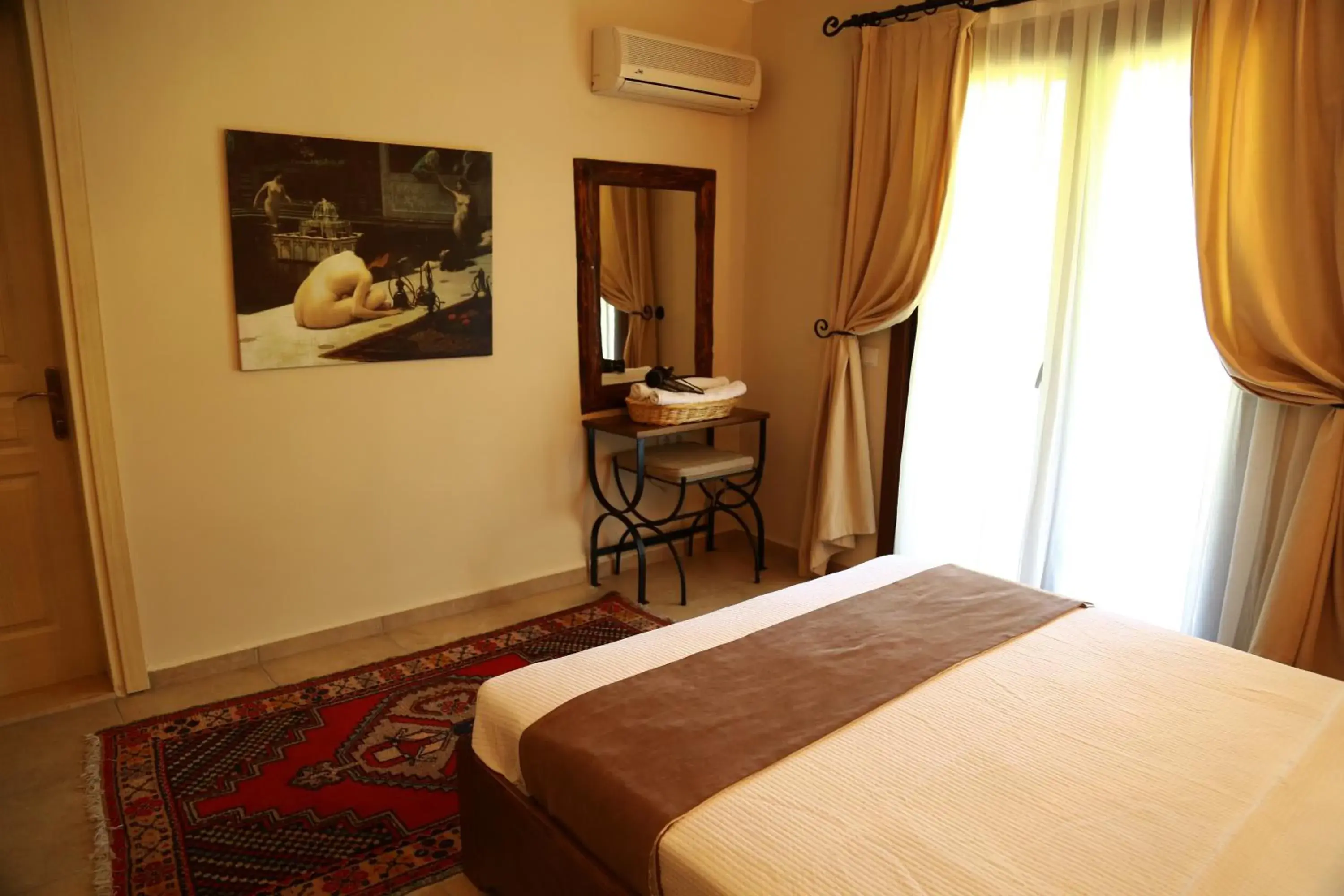 Bedroom, Bed in Dardanos Hotel Bedroom, Bed in Dardanos Hotel