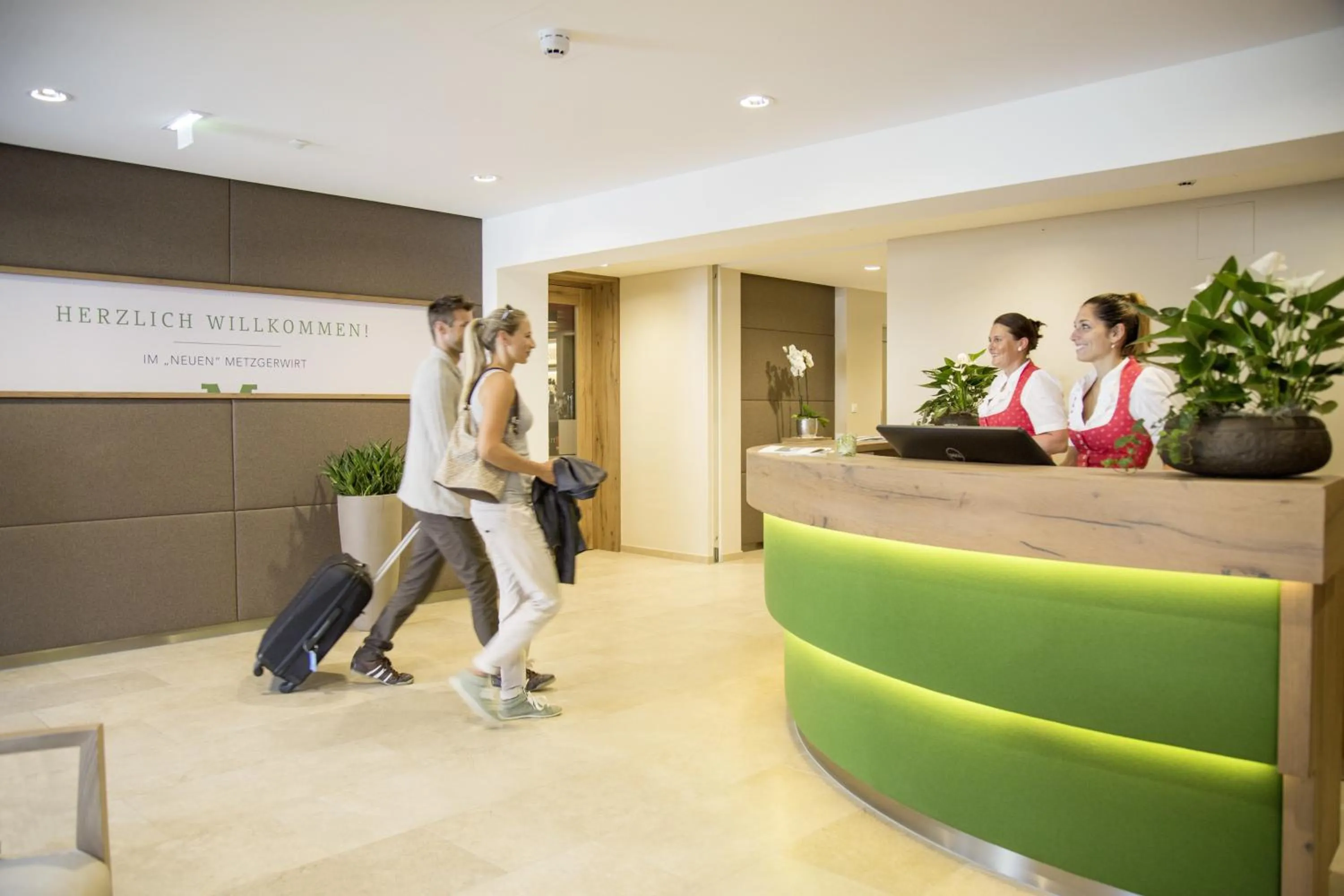 Lobby or reception in Hotel Metzgerwirt