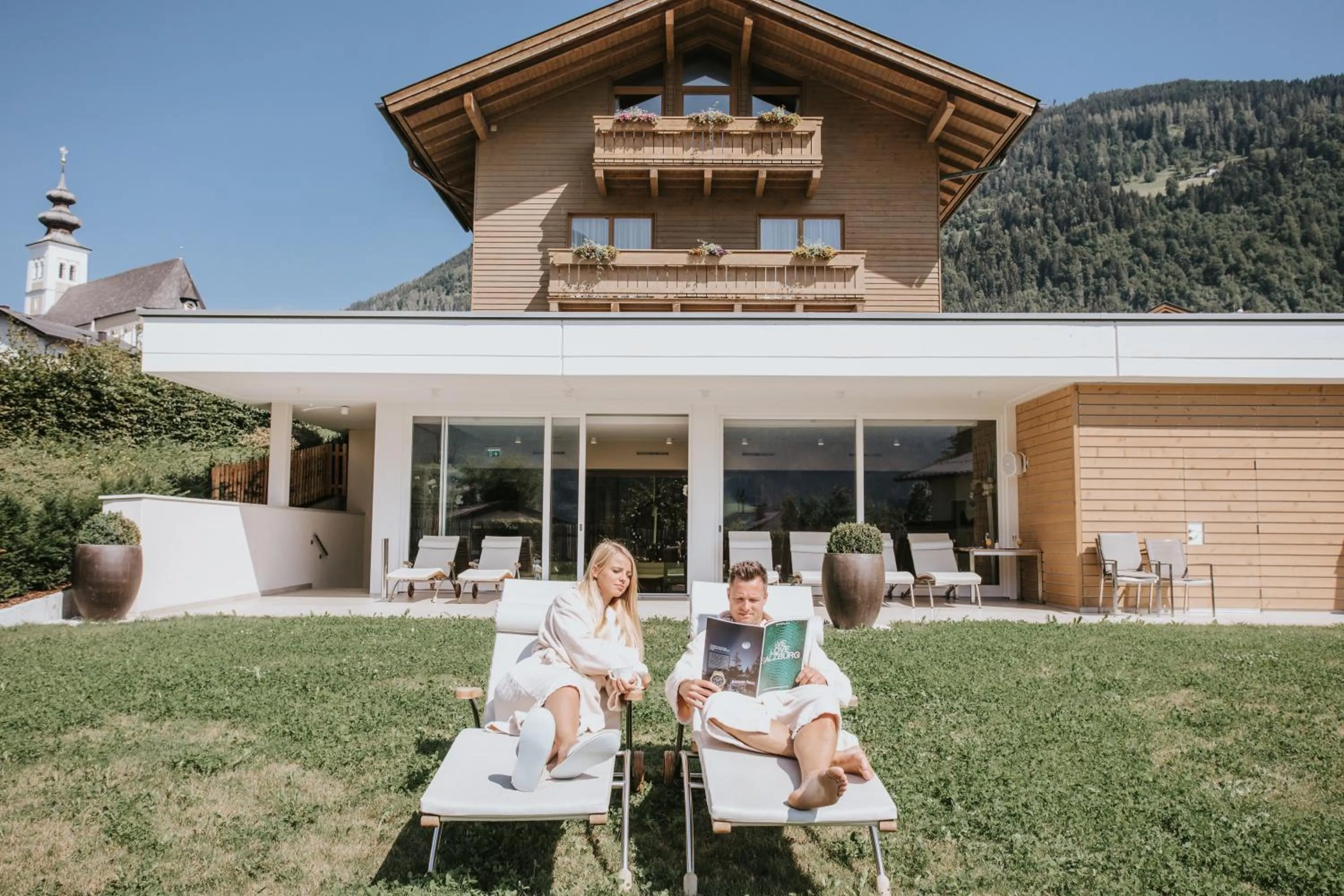 Garden view in Hotel Metzgerwirt