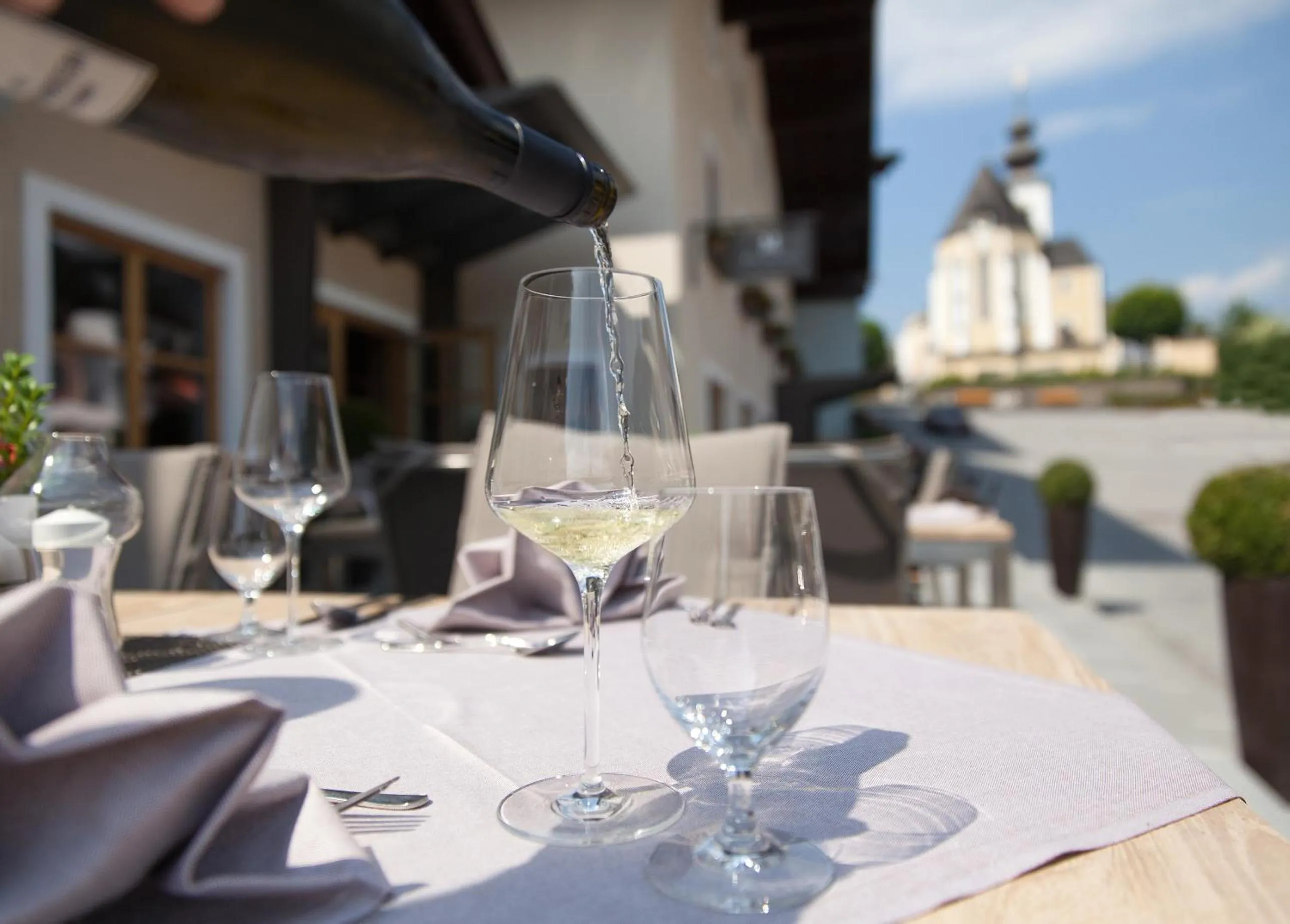 Alcoholic drinks in Hotel Metzgerwirt