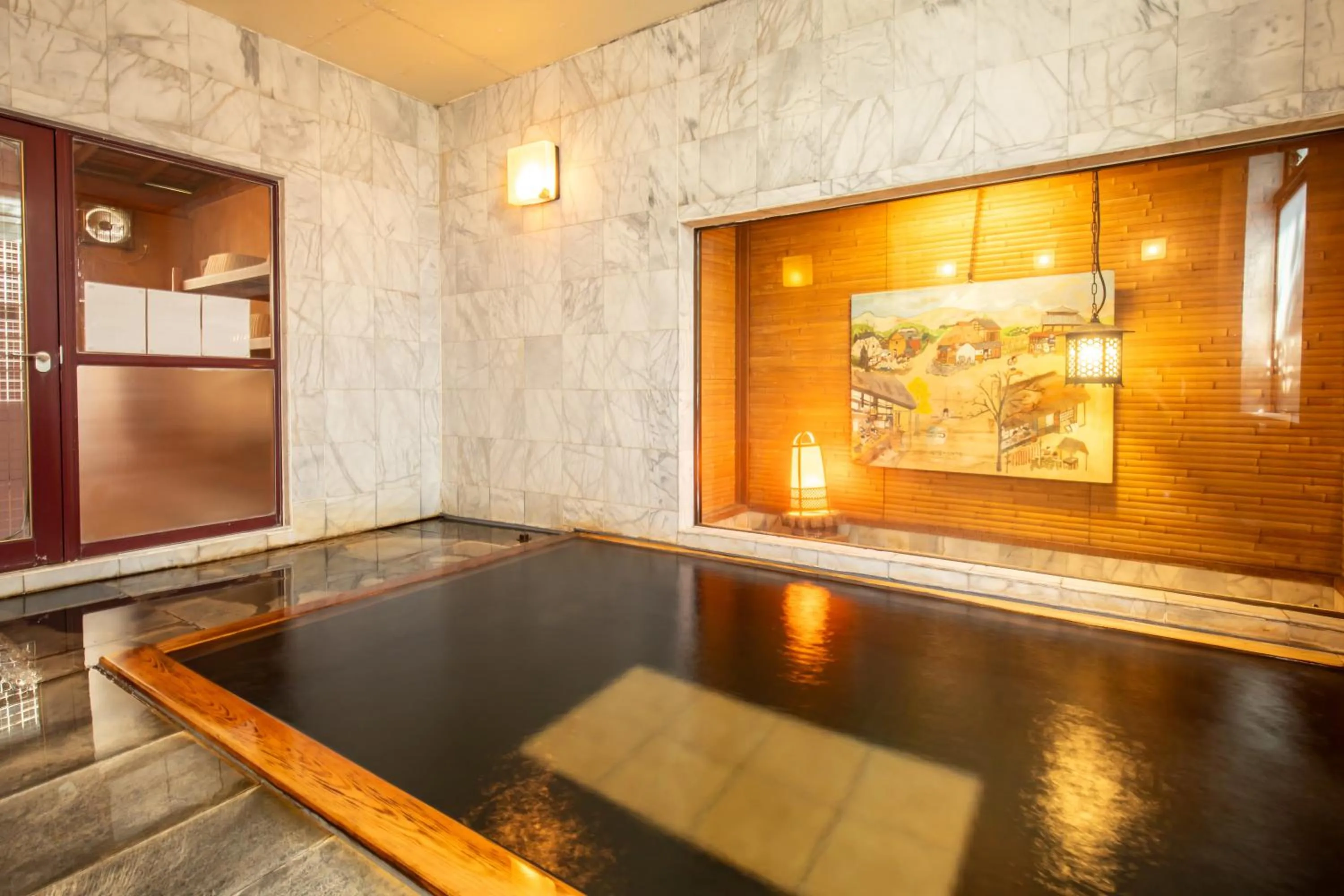Hot Spring Bath in Shimaya