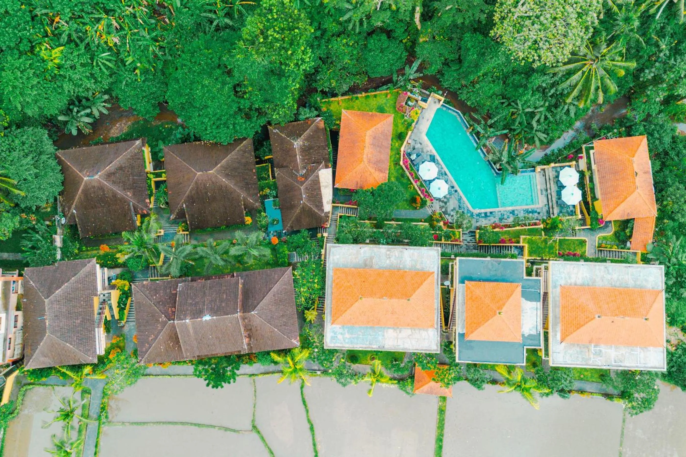 Property building in Sri Aksata Ubud Resort