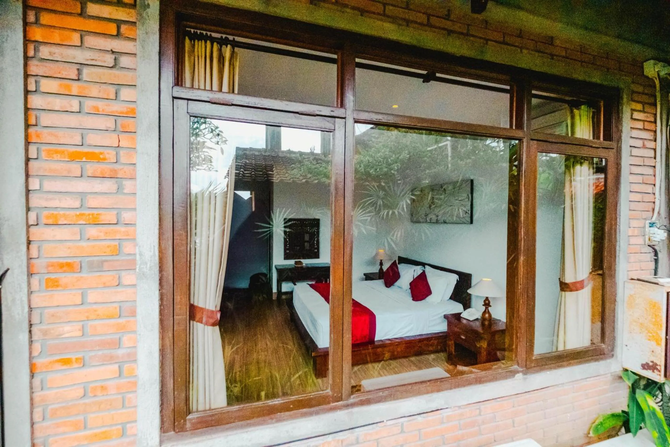 Patio in Sri Aksata Ubud Resort